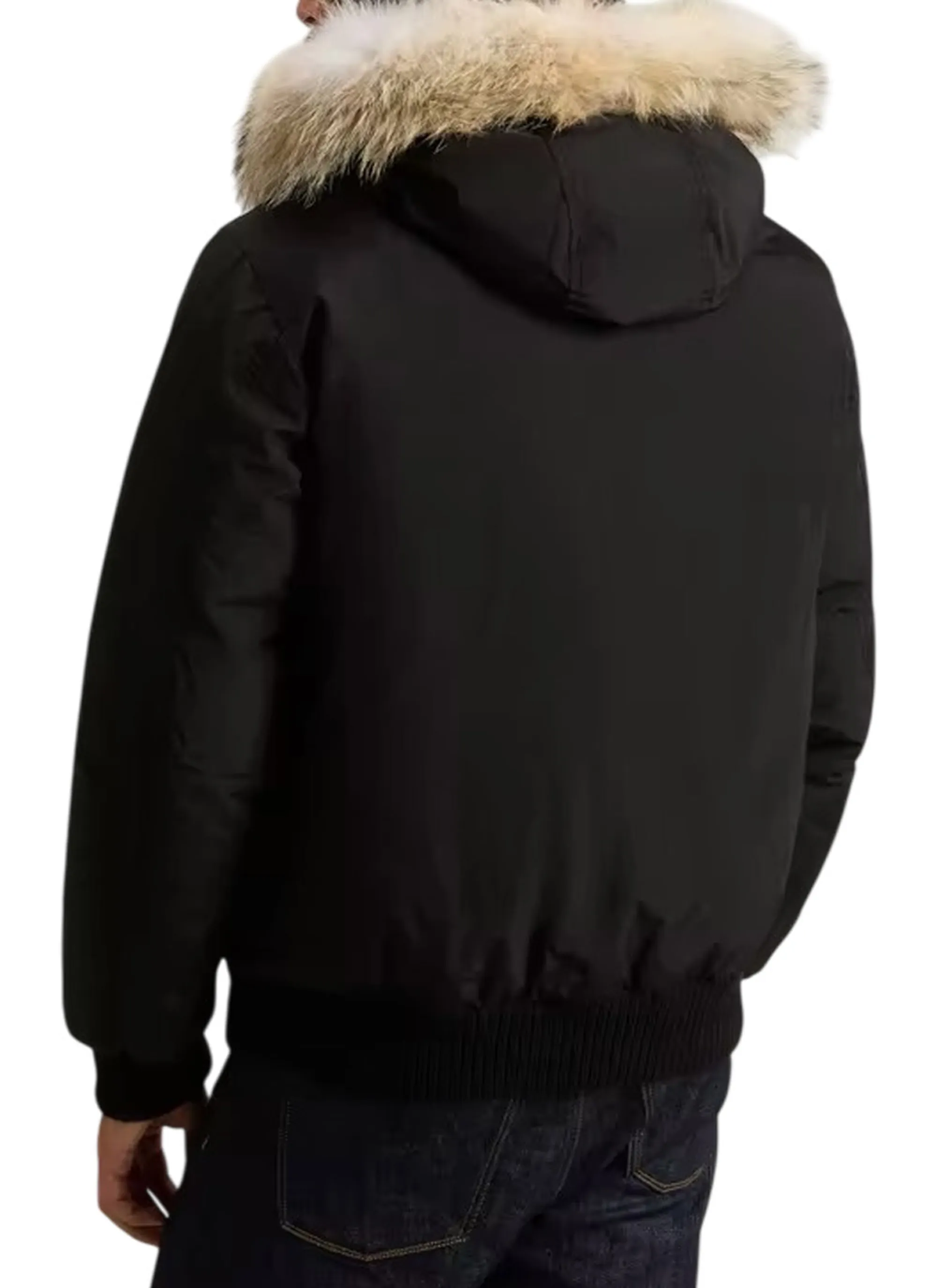 Woolrich Giubbino Polar Detachable Fur Nero Woou2238Mr 200202