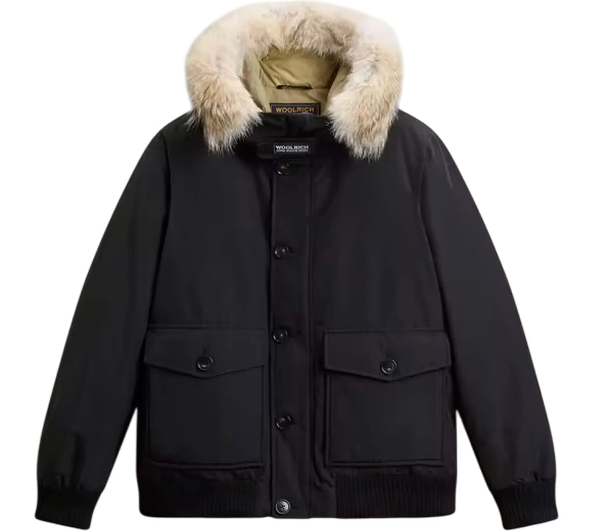 Woolrich Giubbino Polar Detachable Fur Nero Woou2238Mr 200205
