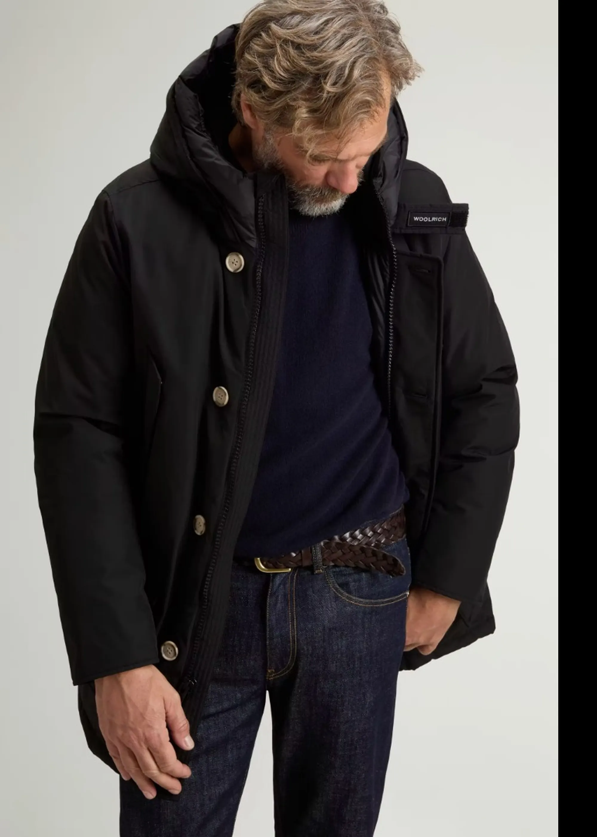 Woolrich Parka Arctic Black Woou0483Mb 197289