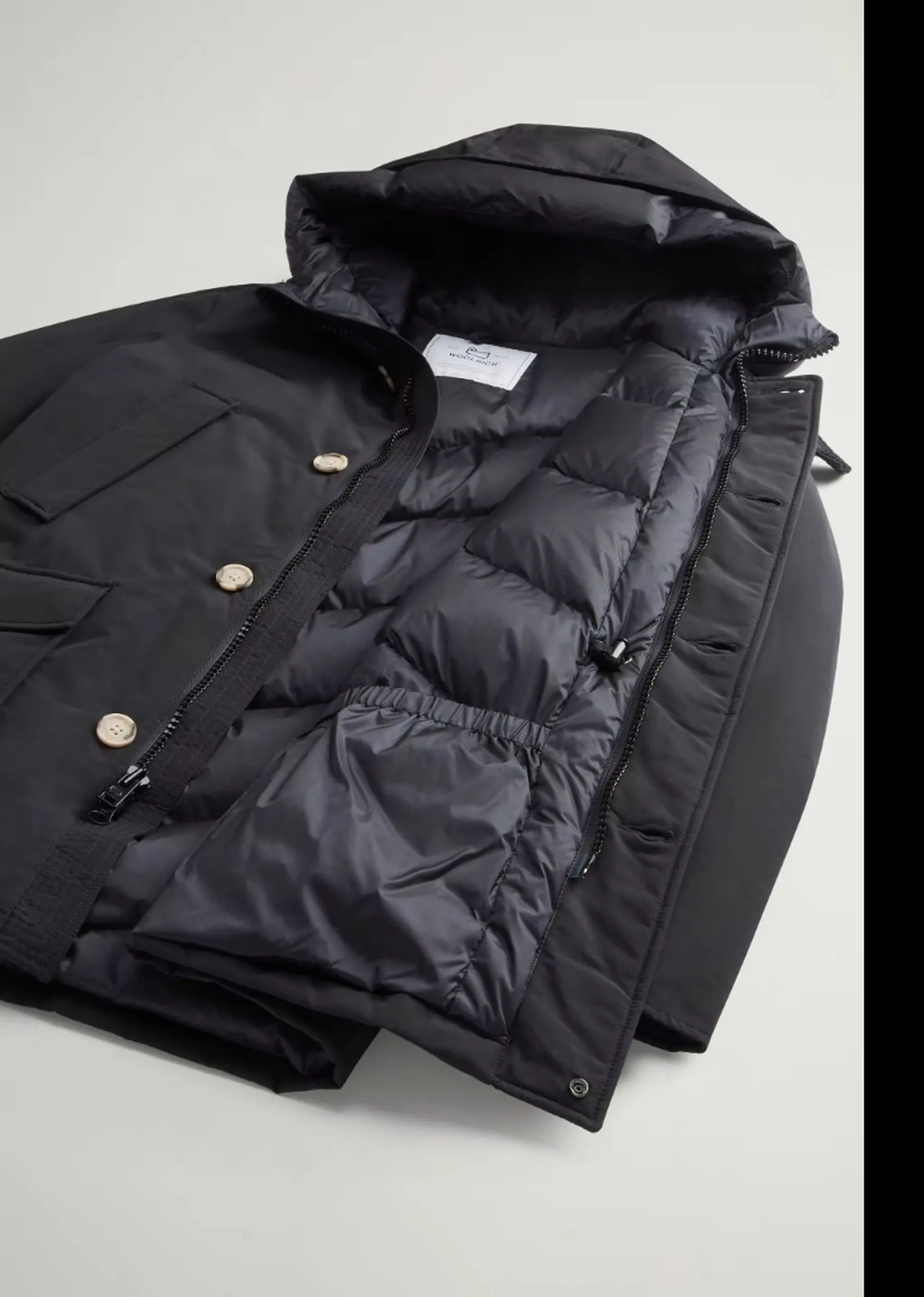 Woolrich Parka Arctic Black Woou0483Mb 197293