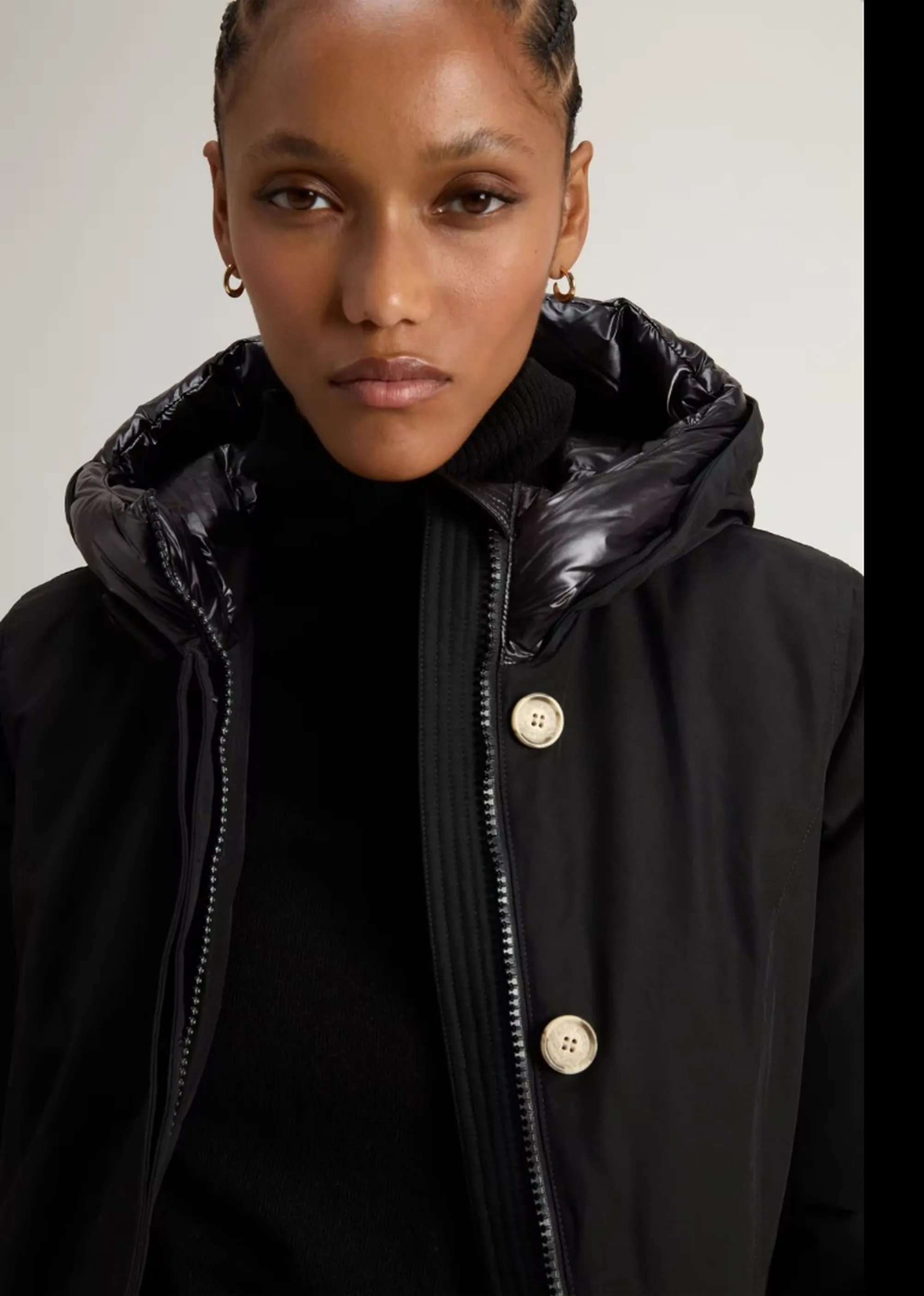 Woolrich B'Parka Arctic' Black Wwou0580Fb 197434