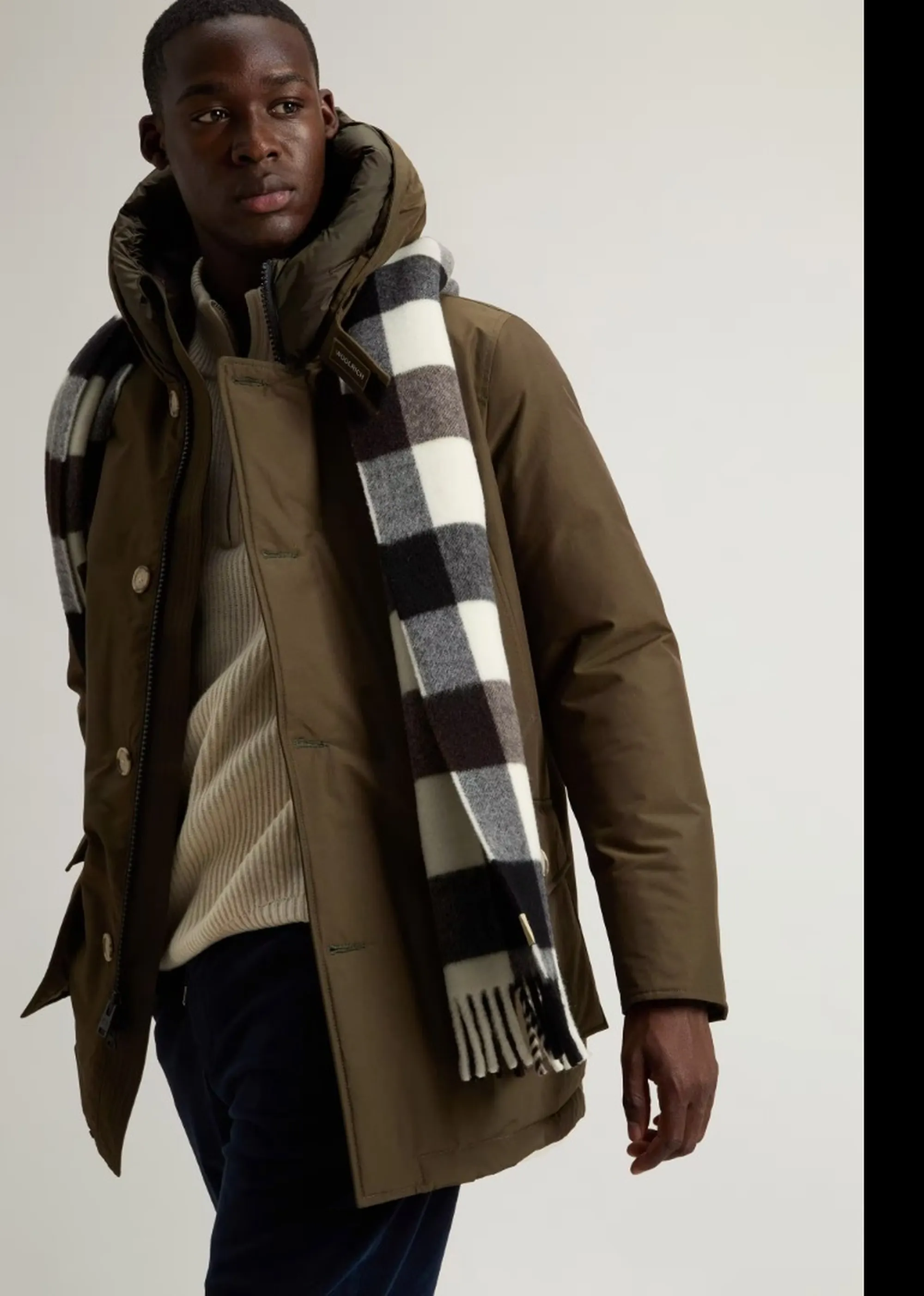 Woolrich Parka Arctic Dark Green Woou0483Mb 197301