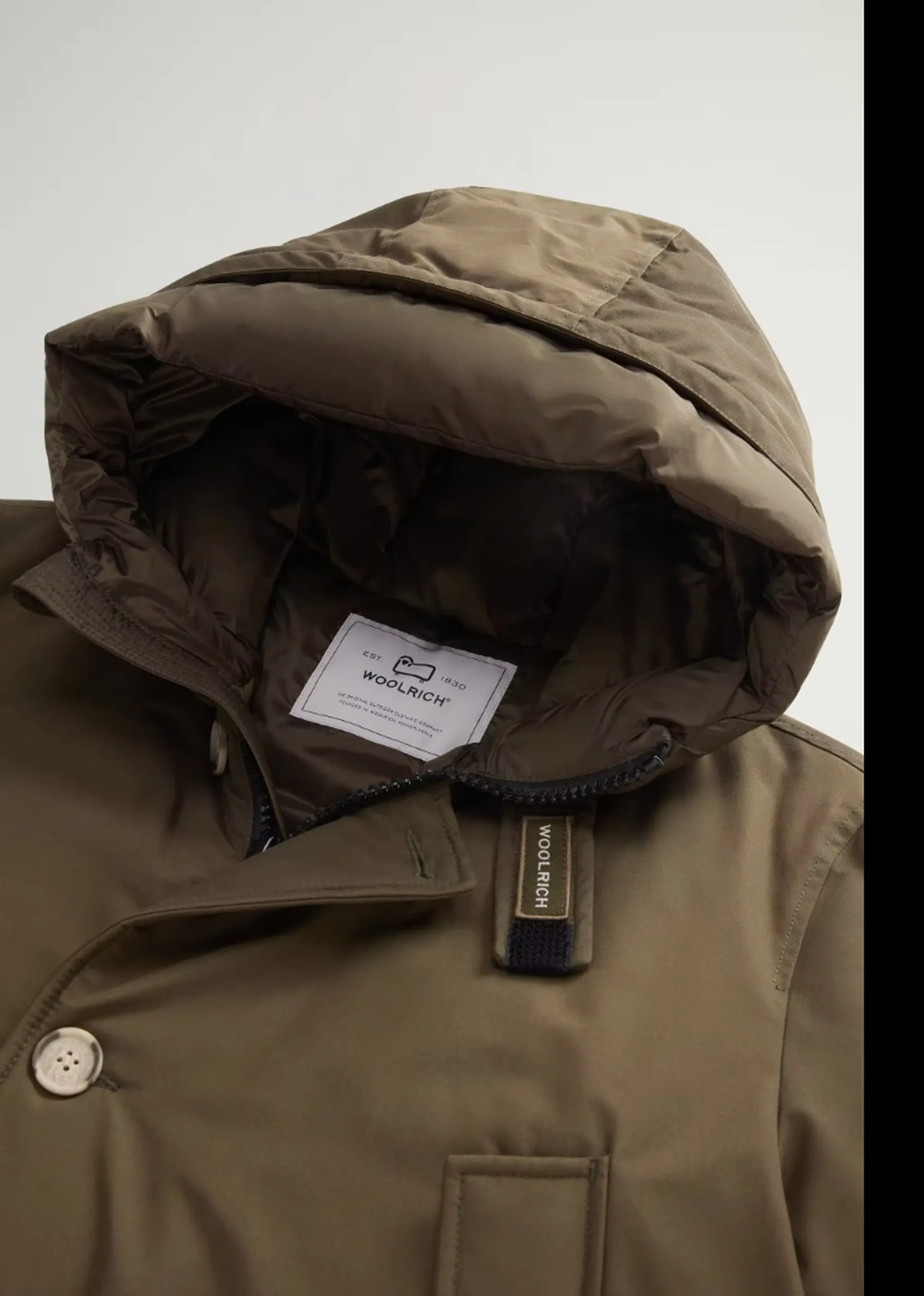 Woolrich Parka Arctic Dark Green Woou0483Mb 197303