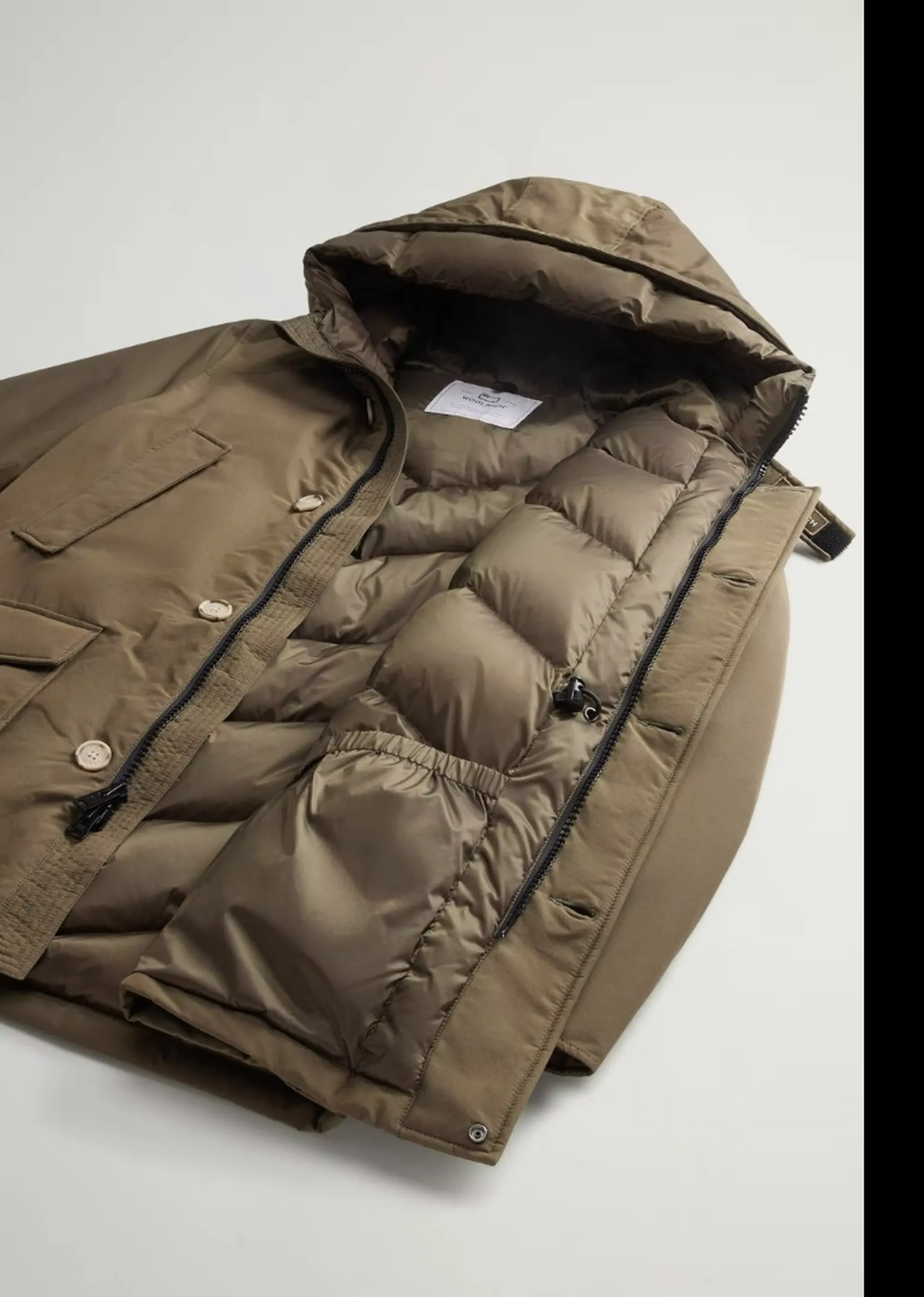 Woolrich Parka Arctic Dark Green Woou0483Mb 197305