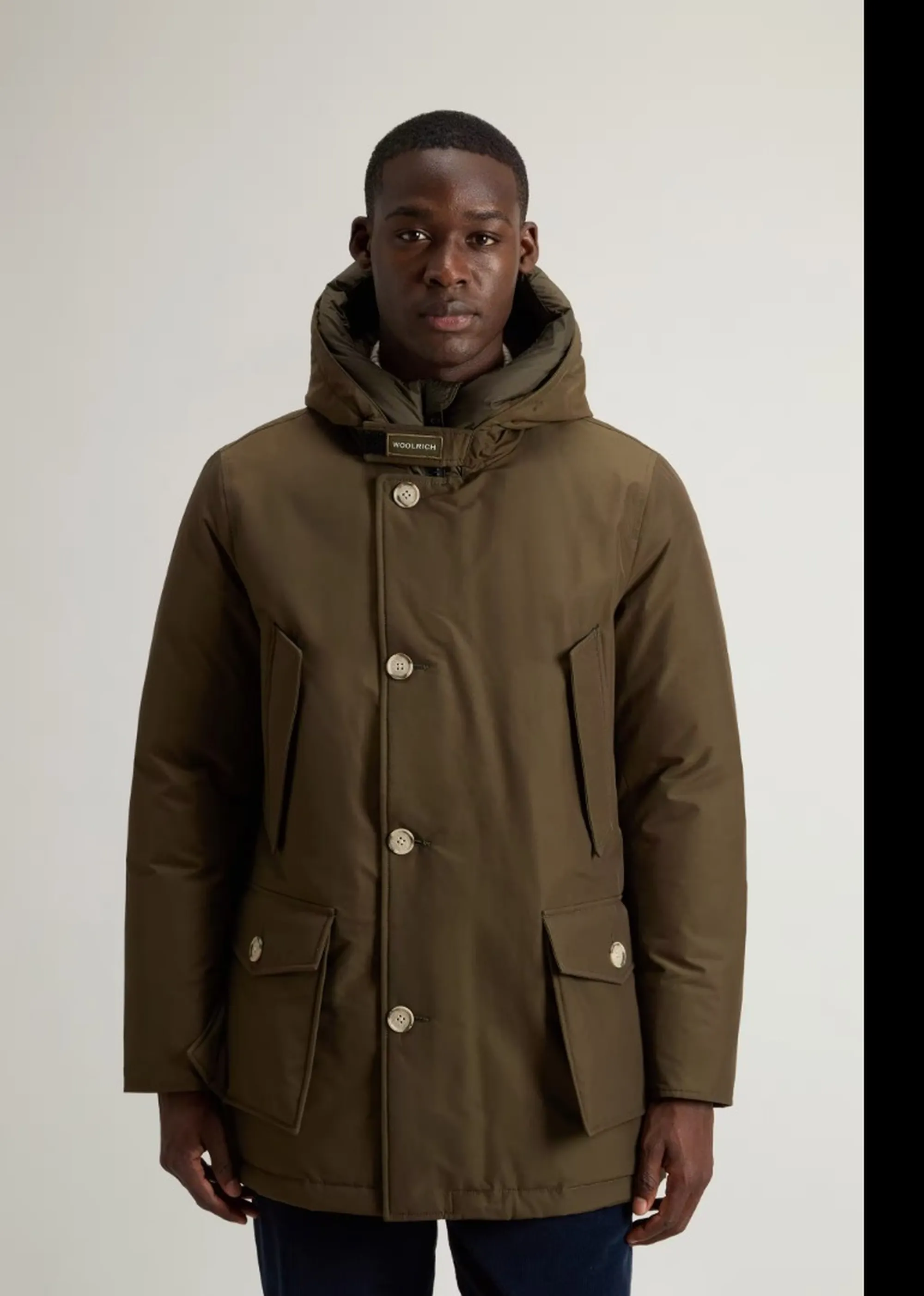 Woolrich Parka Arctic Dark Green Woou0483Mb 197307