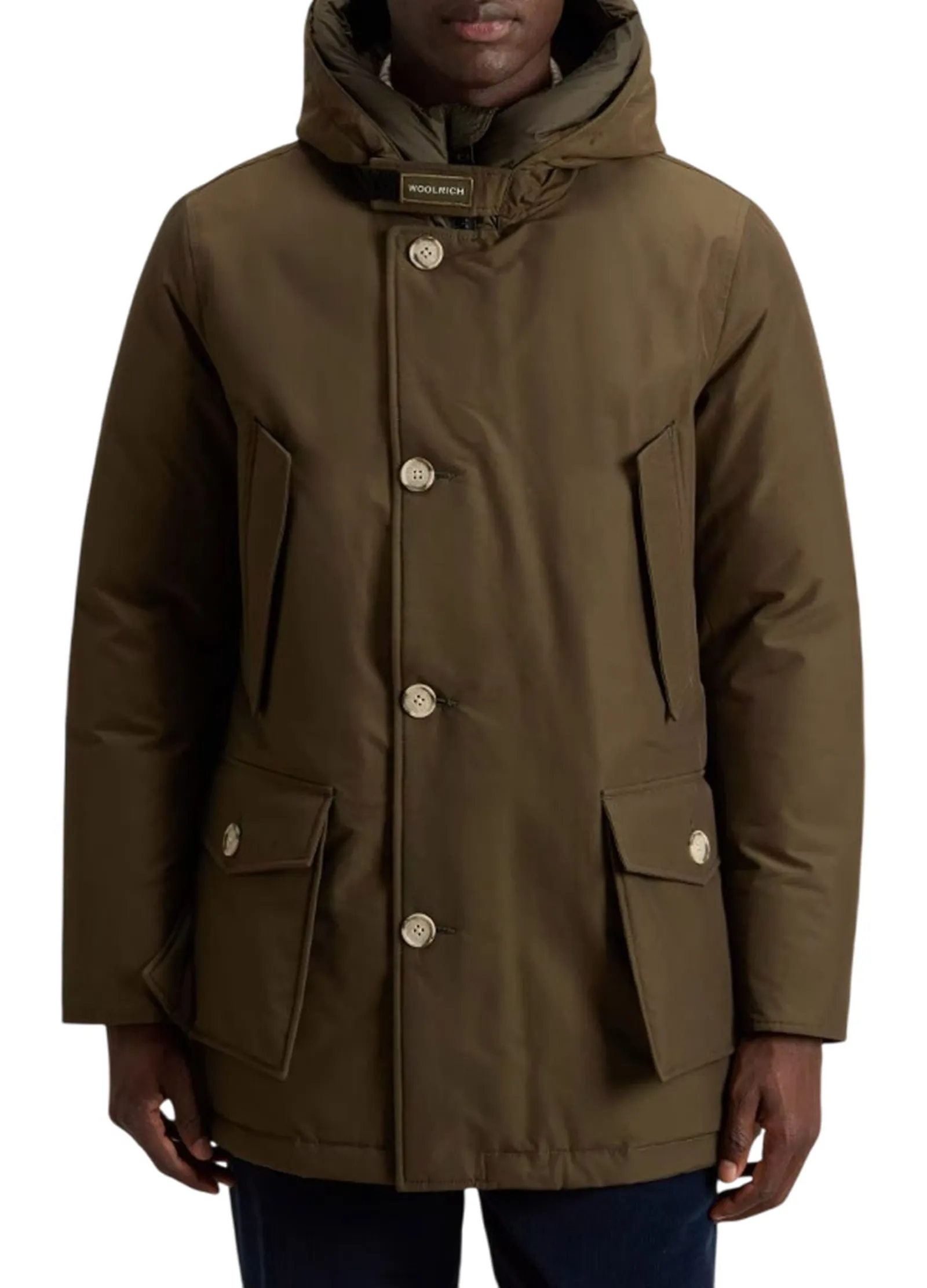 Woolrich Parka Arctic Dark Green Woou0483Mb 198235