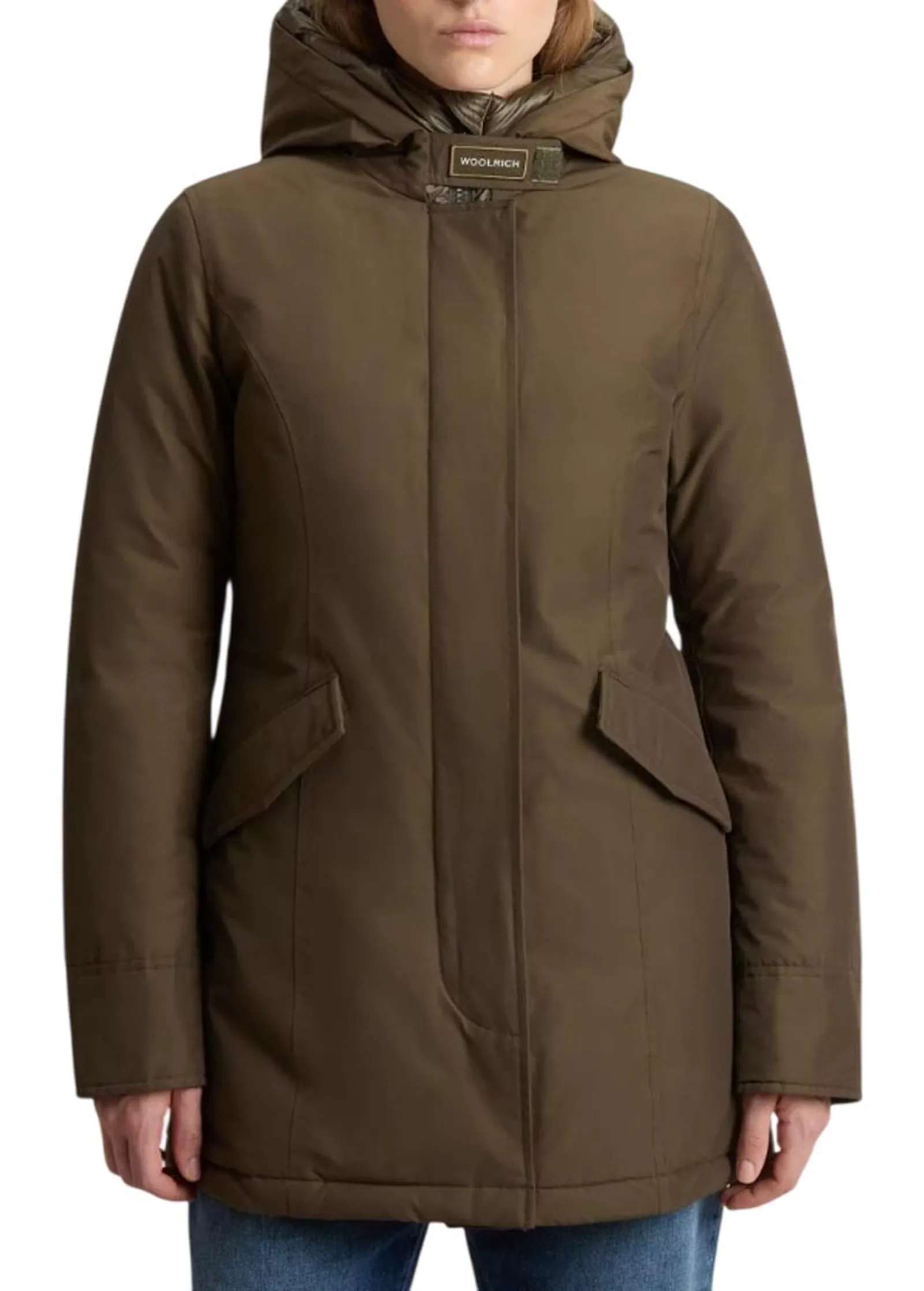 Woolrich Parka Arctic Dark Green Wwou0580Fb 198904