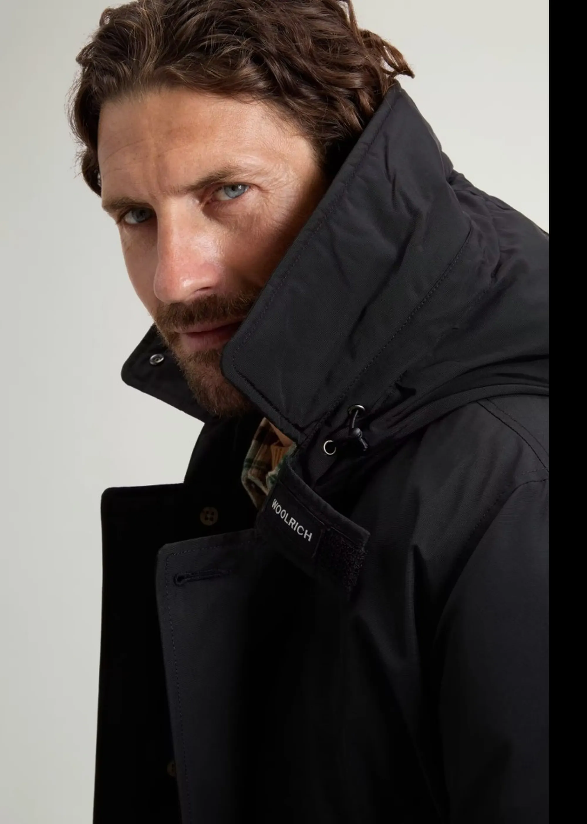 Woolrich Parka Arctic Detachable Fur Black Woou0482Mb 197211