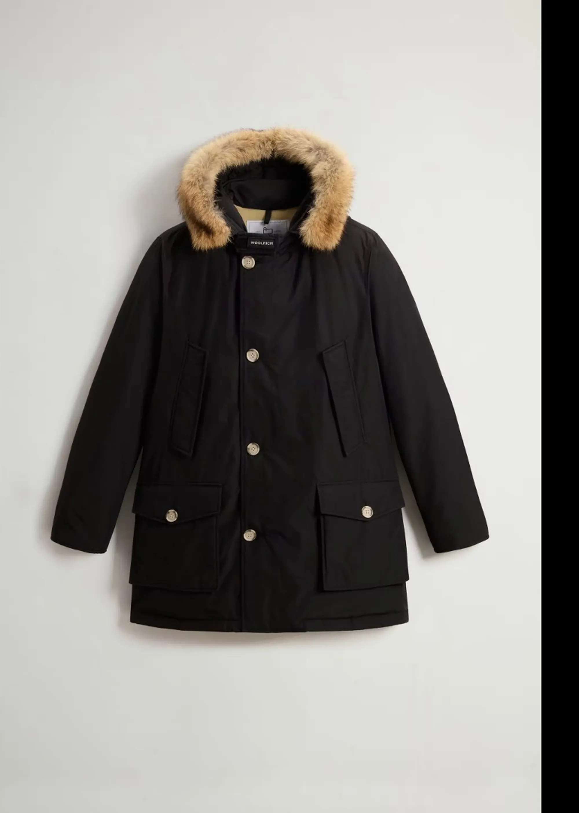 Woolrich Parka Arctic Detachable Fur Black Woou0482Mb 197212