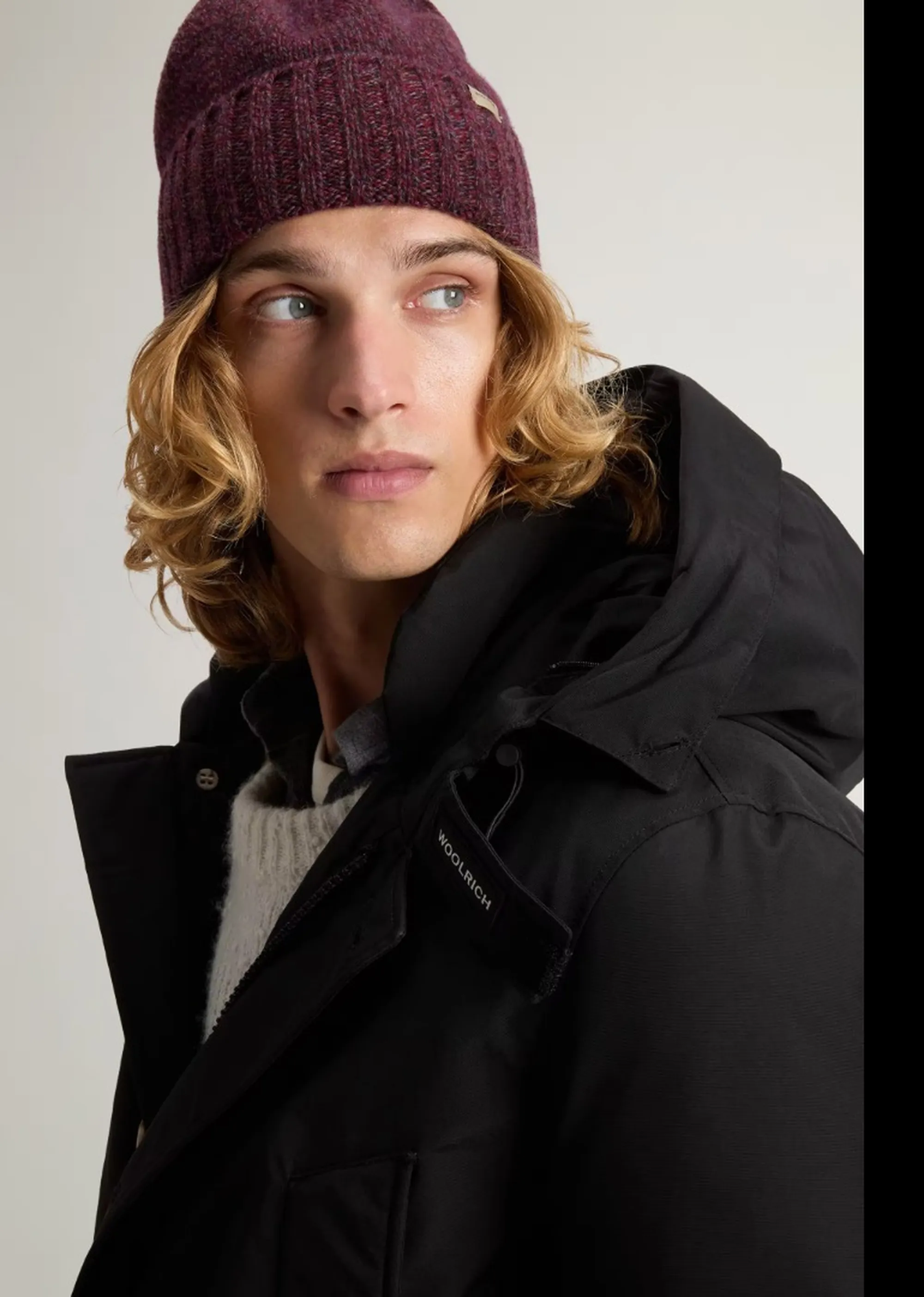 Woolrich Parka Arctic Detachable Fur Anorak Black Woou0484Mb 197462