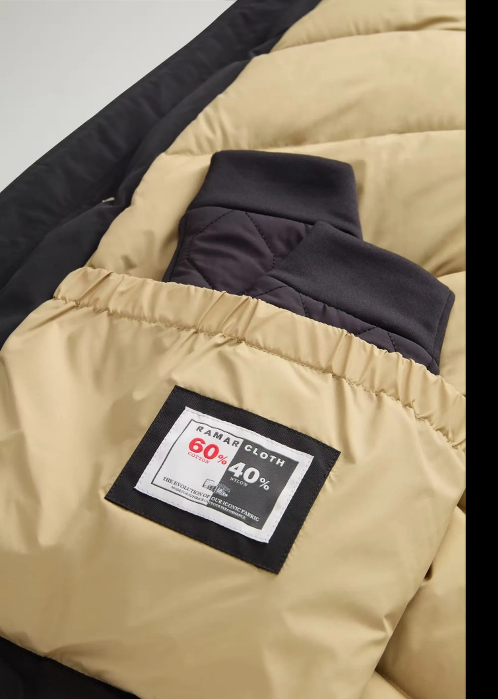 Woolrich B'Parka Arctic Detachable Fur Anorak' Black Woou0484Mb 197468