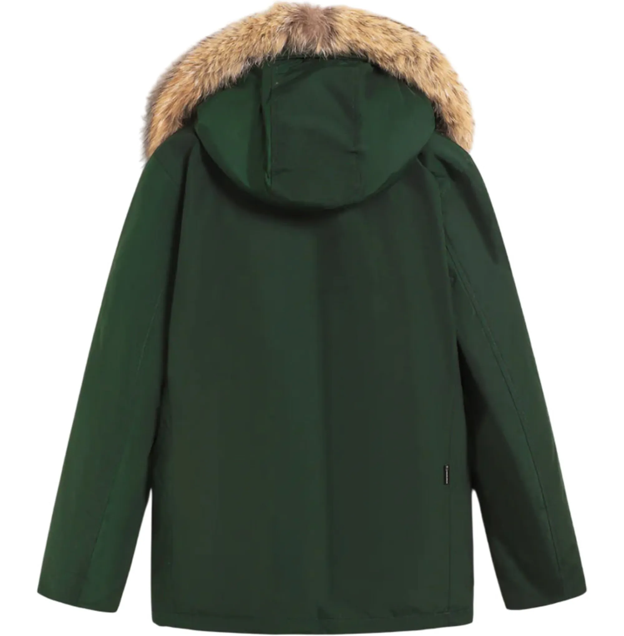 Woolrich Parka Arctic Detachable Fur Anorak Verde Scuro Woou0484Mr 169333
