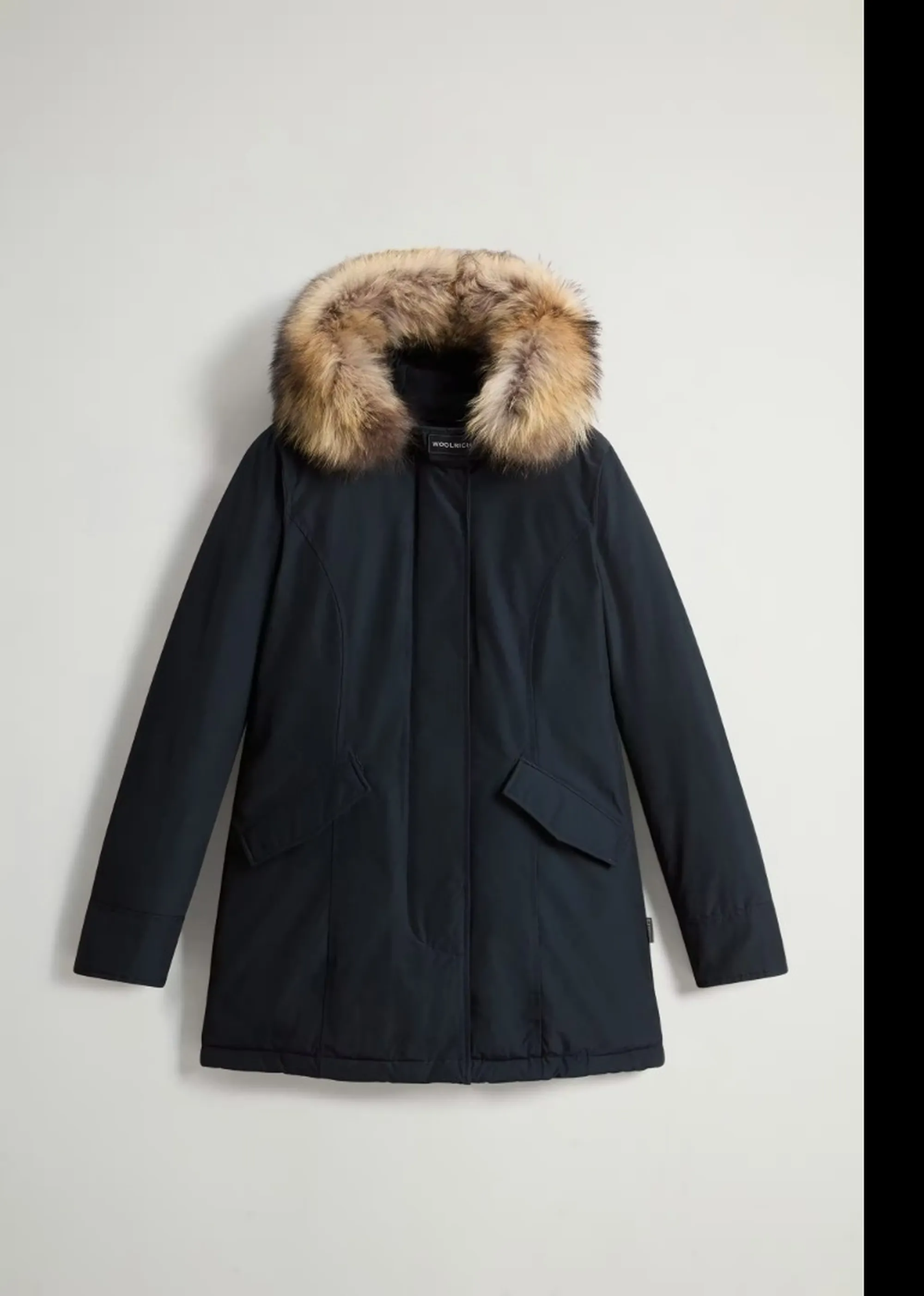 Woolrich B'Parka Arctic Raccoon' Dark Navy Wwou0538Fb 197158