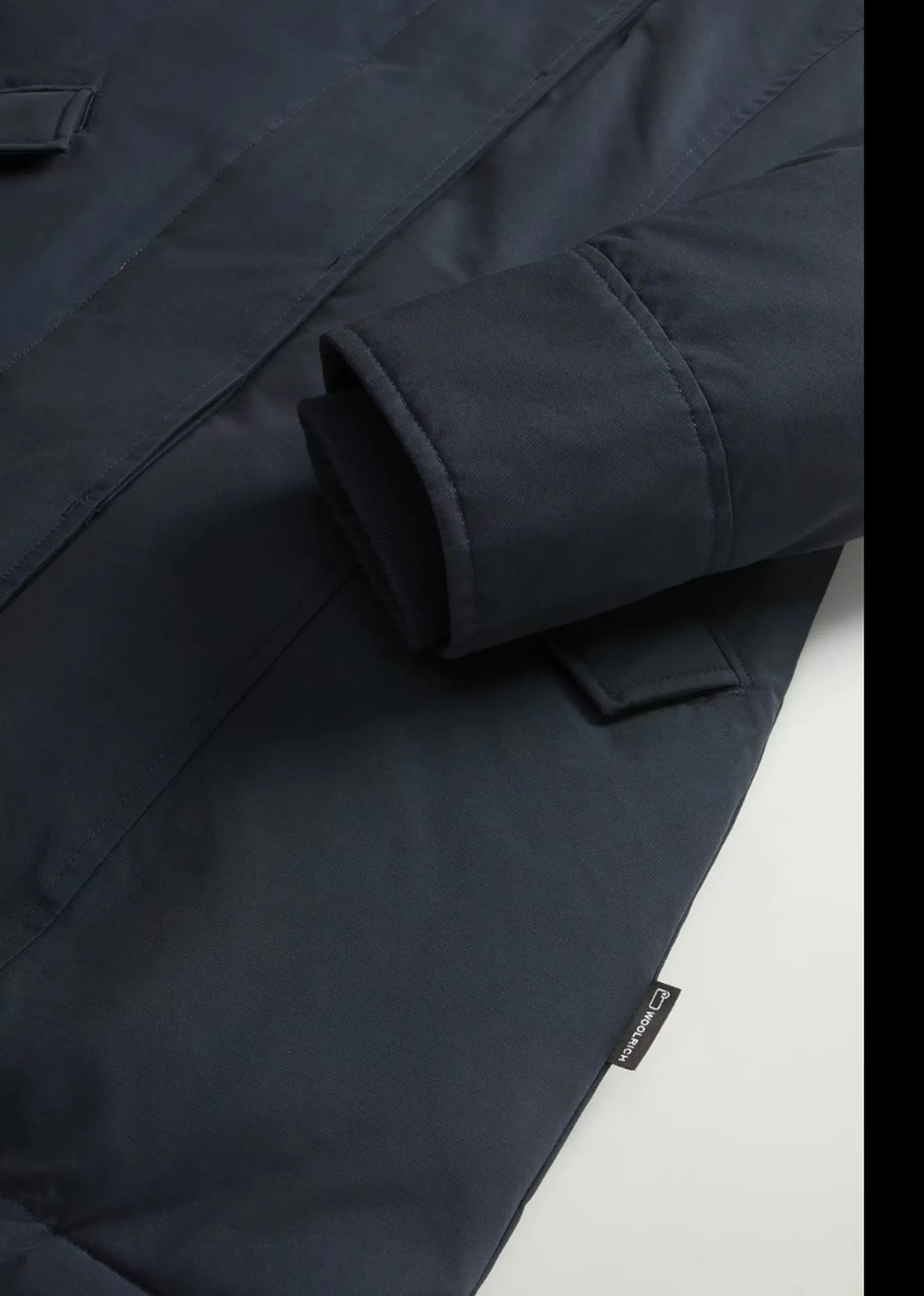 Woolrich B'Parka Arctic Raccoon' Dark Navy Wwou0538Fb 197160