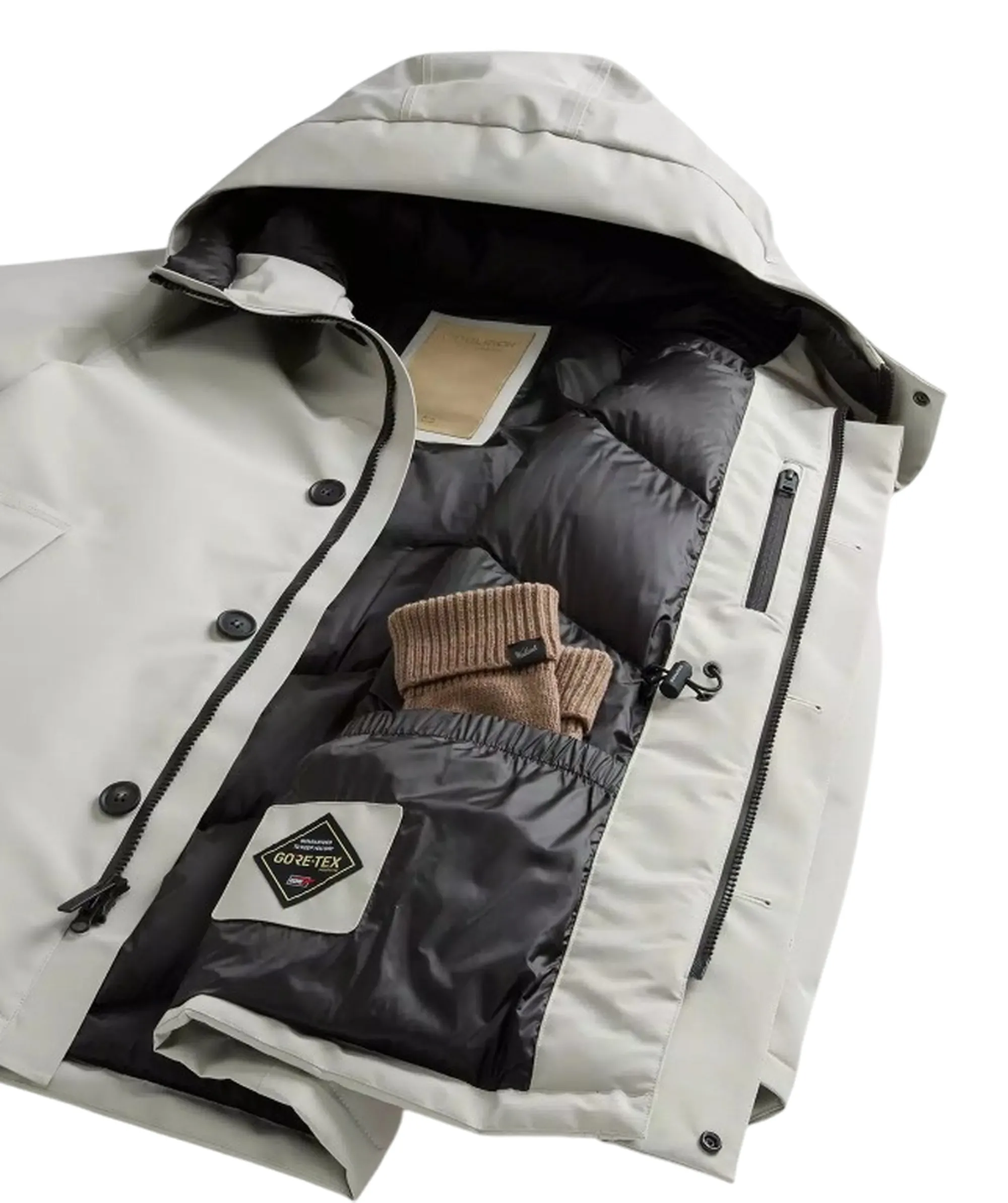 Woolrich B'Parka Heavy Gtx ' Dove Woou0971Mr 164365