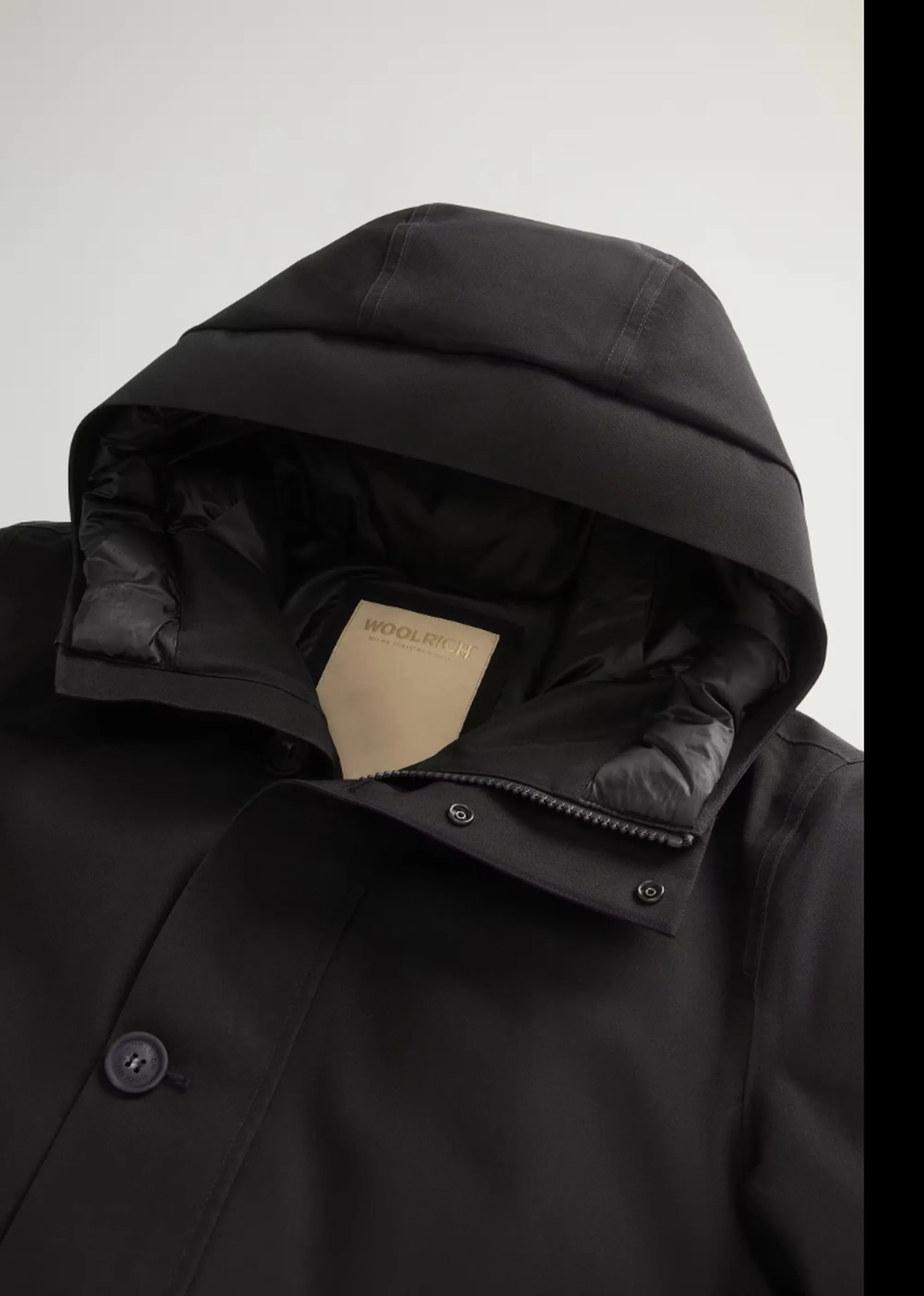Woolrich Parka Heavy Gtx Nero Woou0971Mb 197179