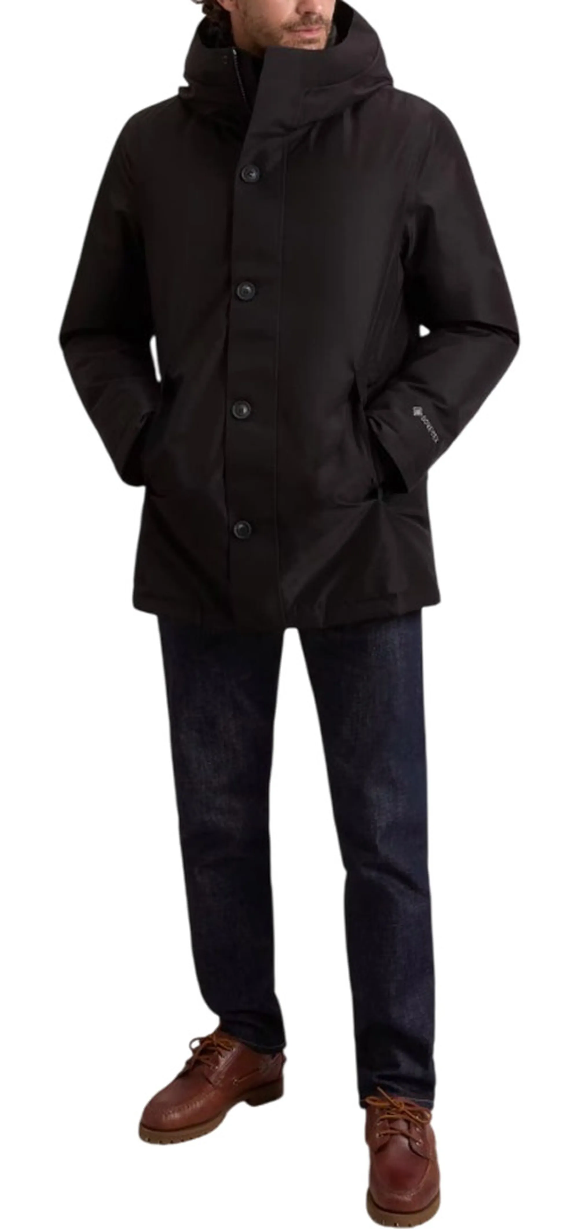 Woolrich B' Parka Heavy Gtx ' Black Woou0971Mb 197745