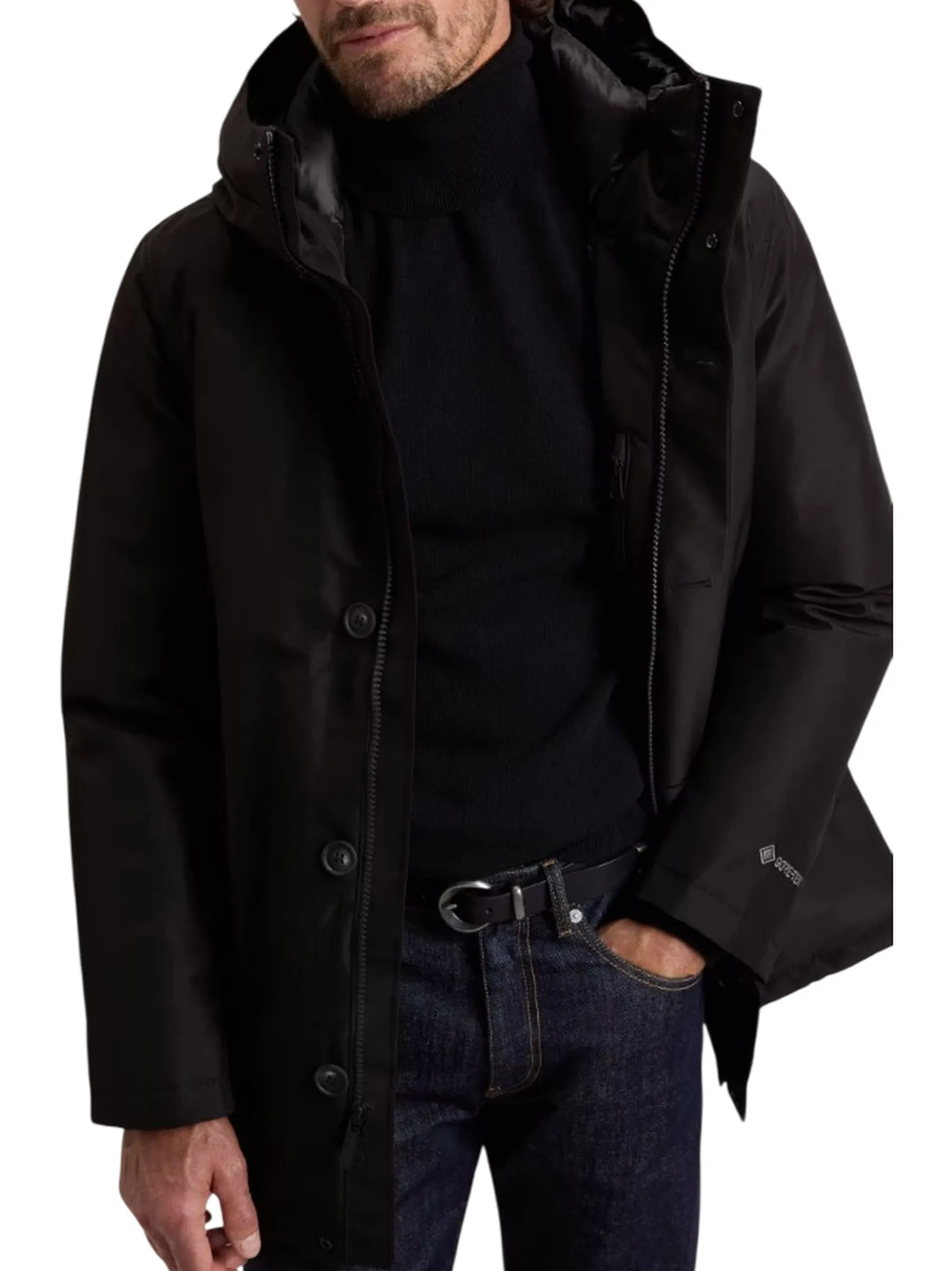Woolrich B' Parka Heavy Gtx ' Black Woou0971Mb 197746