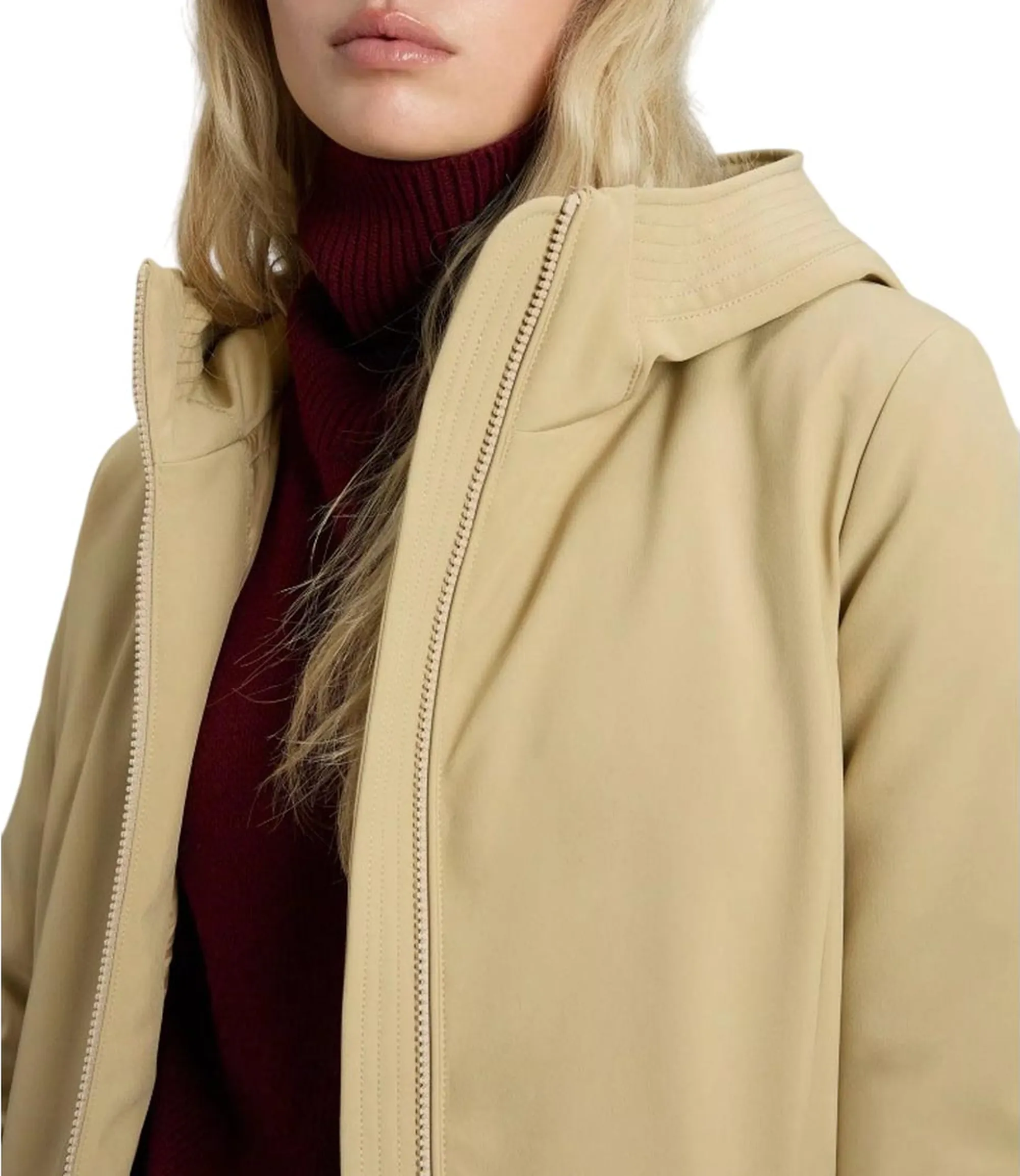 Woolrich Parka New Firth Cornstalk Wwou2045Fr 165129