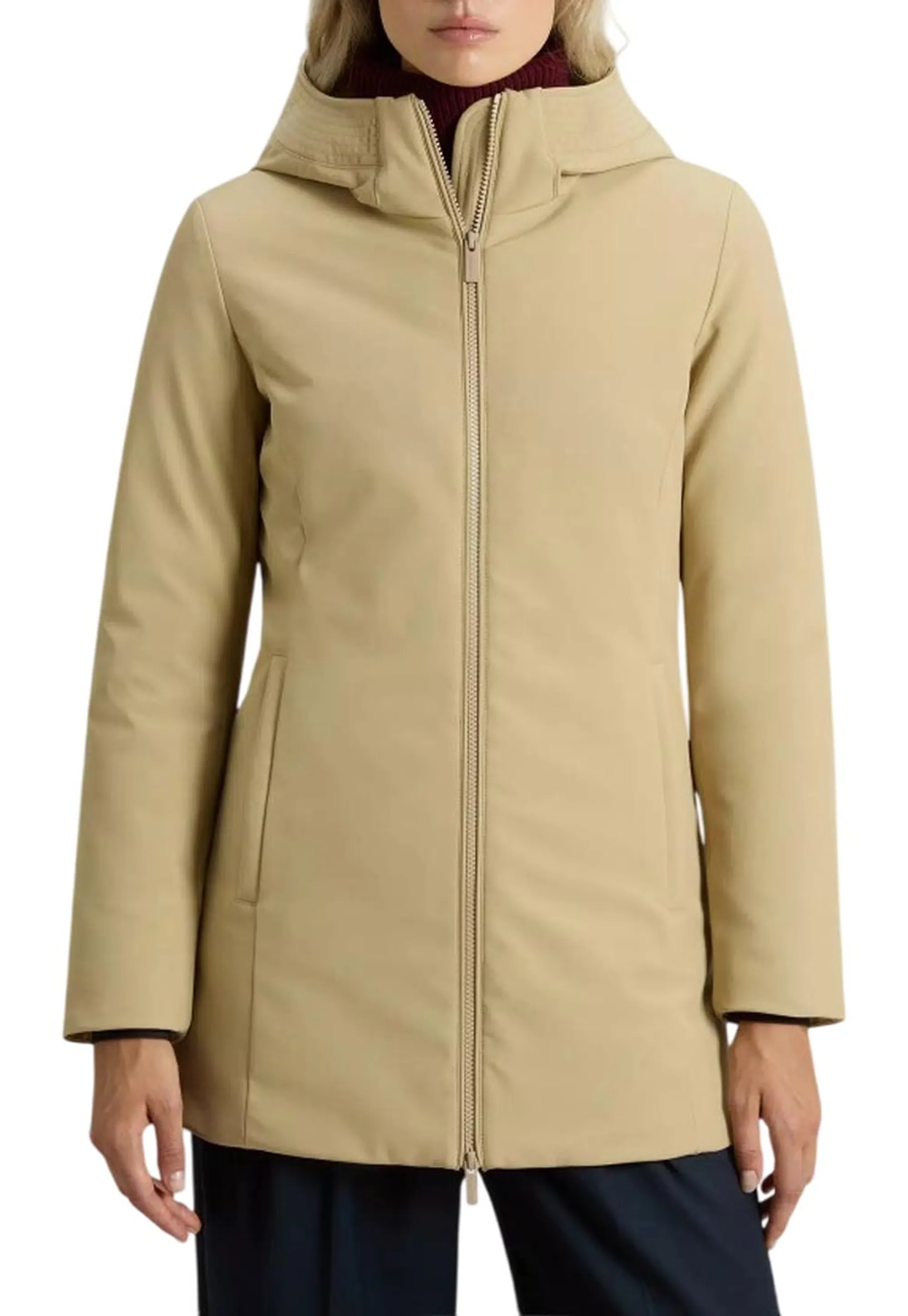 Woolrich Parka New Firth Cornstalk Wwou2045Fr 165130