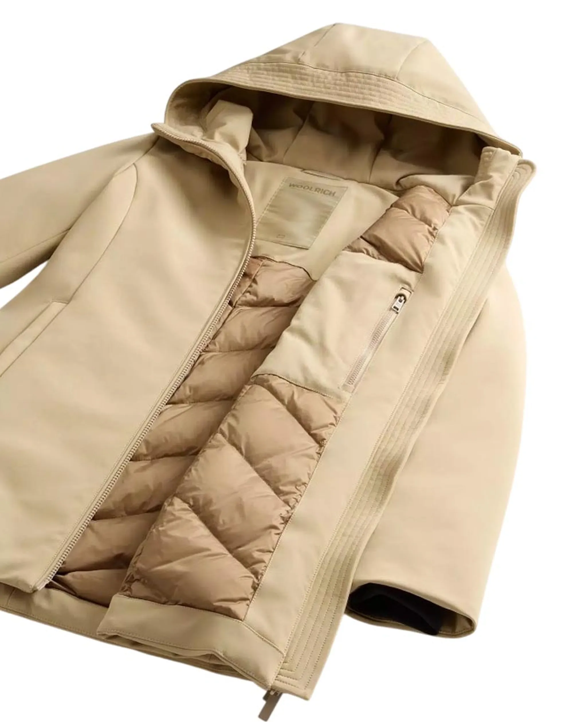 Woolrich Parka New Firth Cornstalk Wwou2045Fr 165131