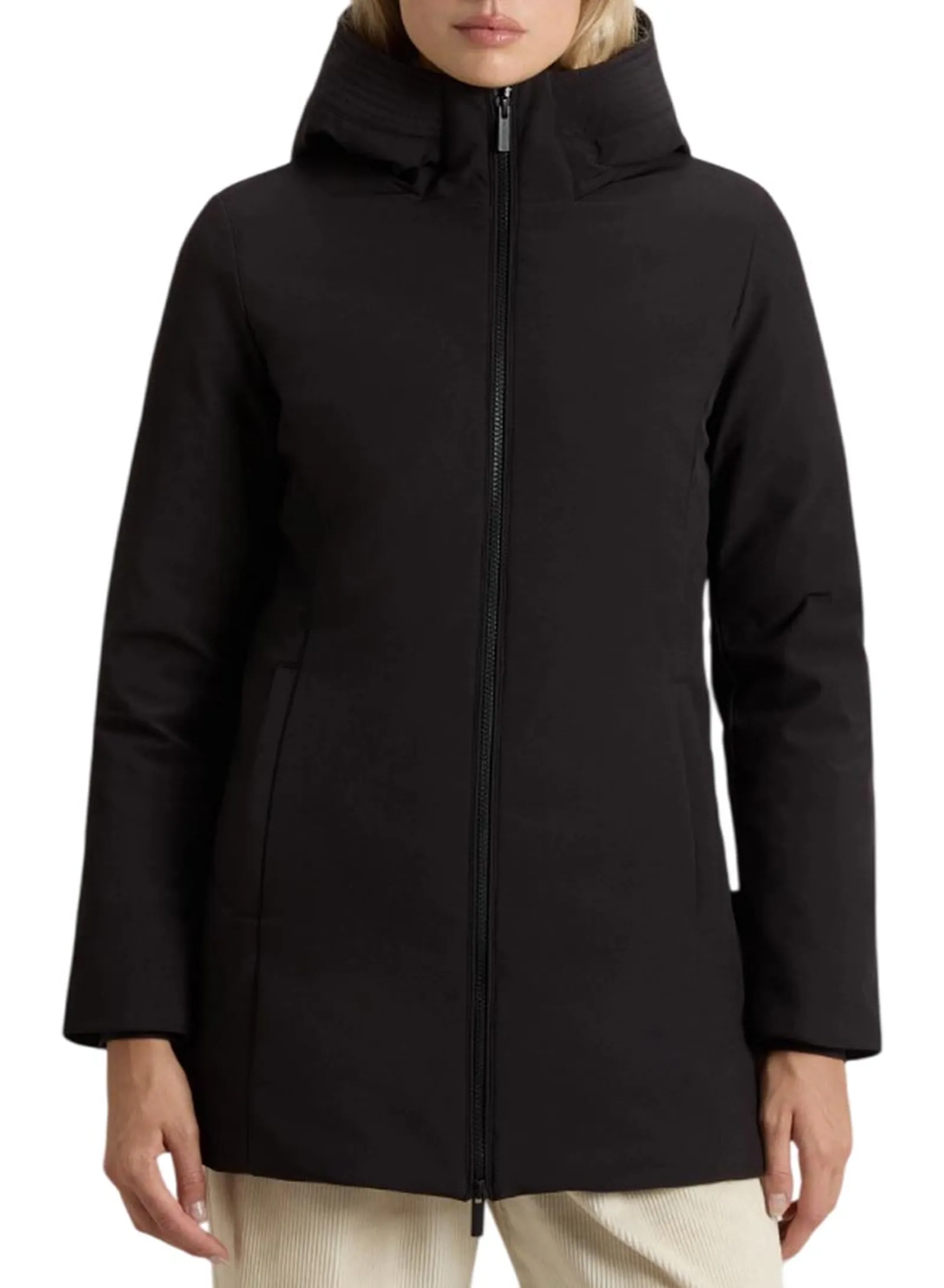 Woolrich Parka New Firth Nero Wwou2045Fr 165166