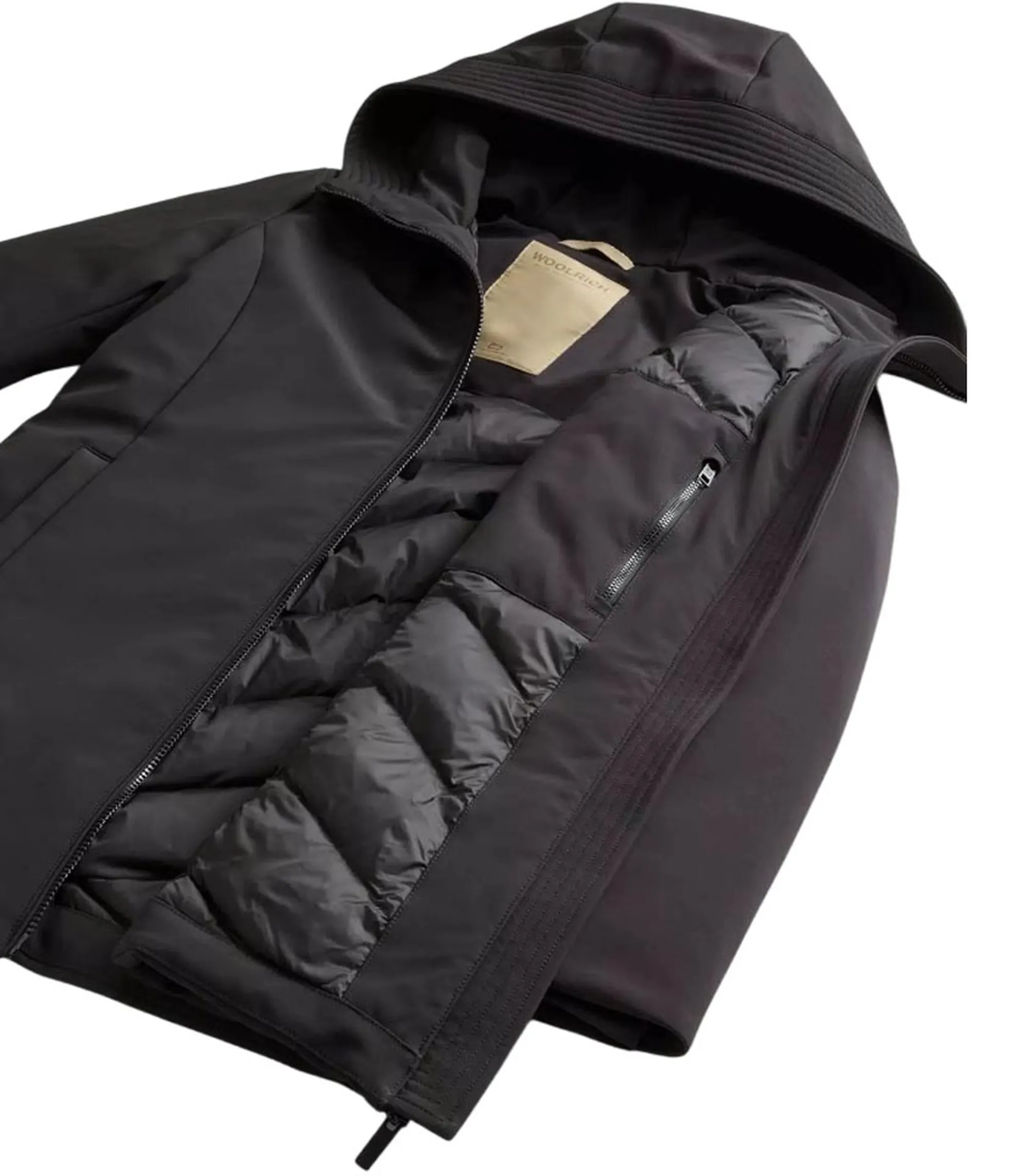 Woolrich Parka New Firth Nero Wwou2045Fr 165168