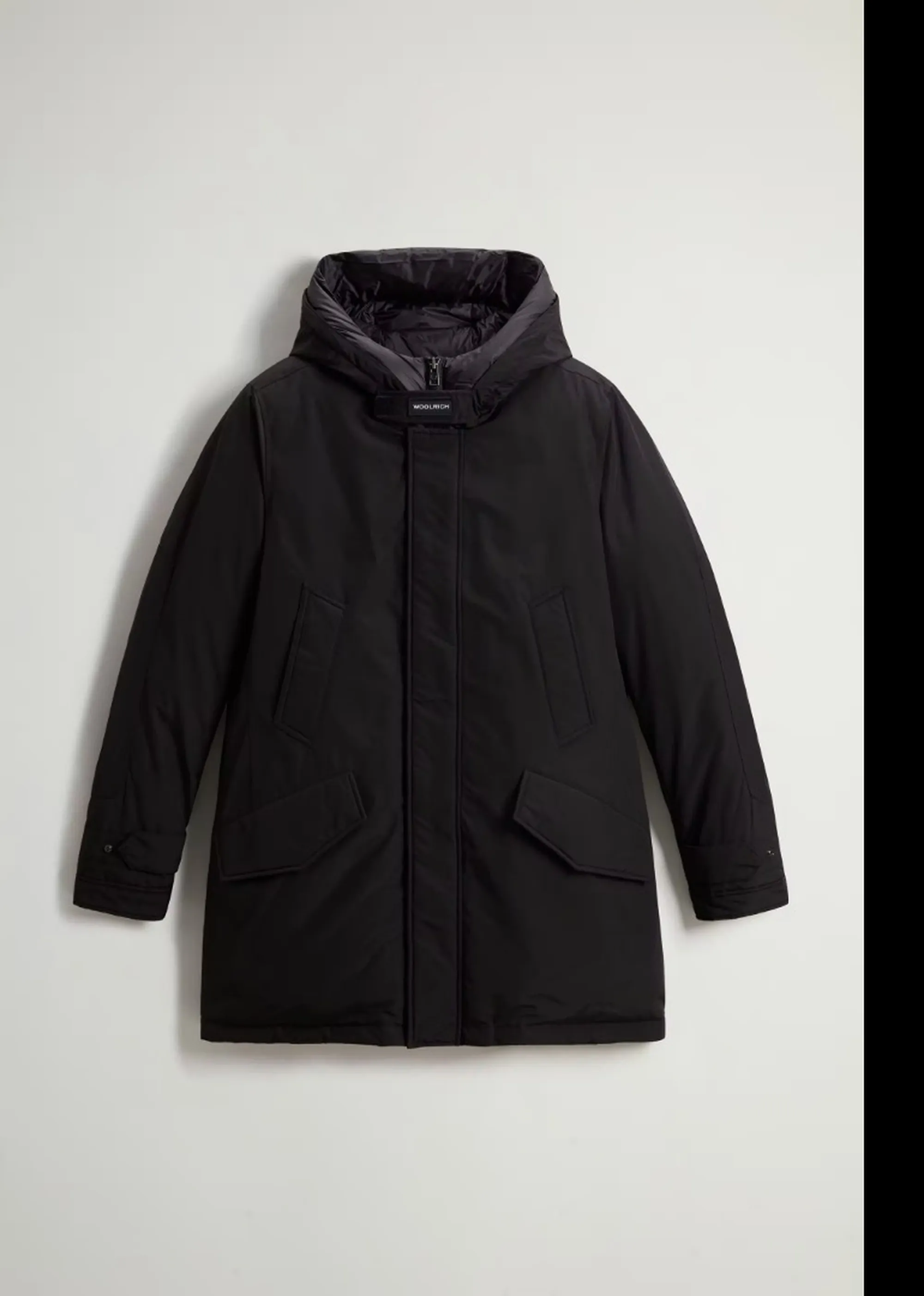 Woolrich Parka Polar High Collar Black Woou0487Mb 197401