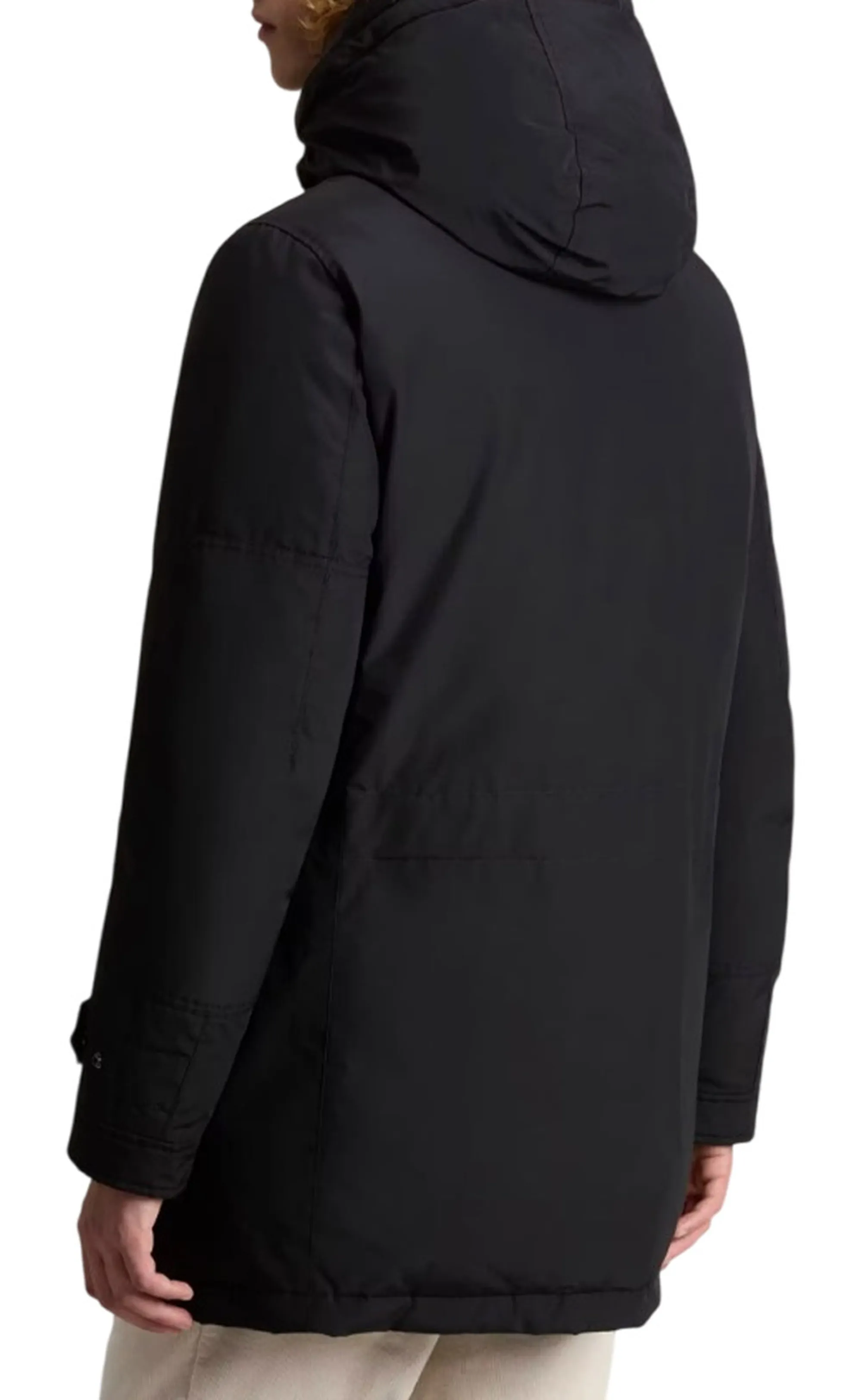 Woolrich B'Parka Polar High Collar' Black Woou0487Mb 197764