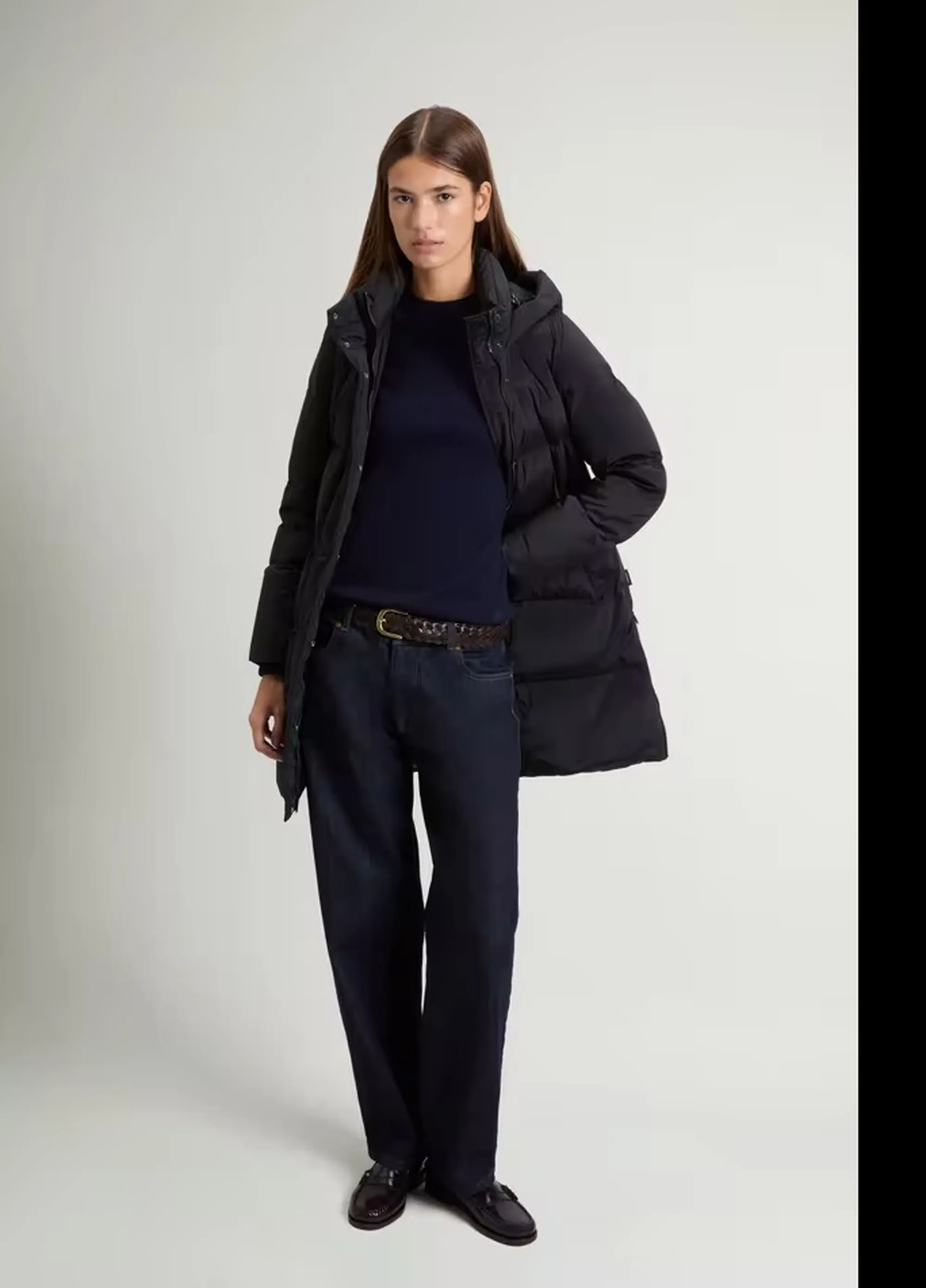 Woolrich Piumino Kelly Nero Wwou2088Fb 200220