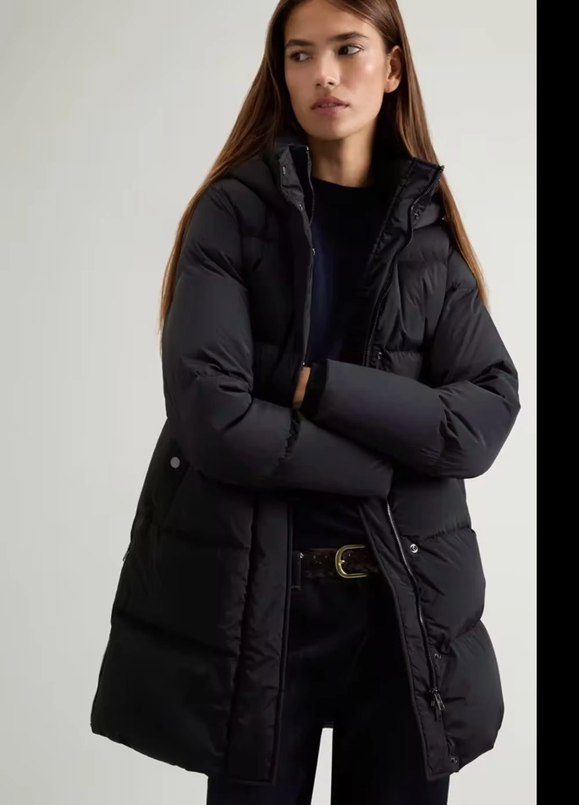 Woolrich Piumino Kelly Nero Wwou2088Fb 200222