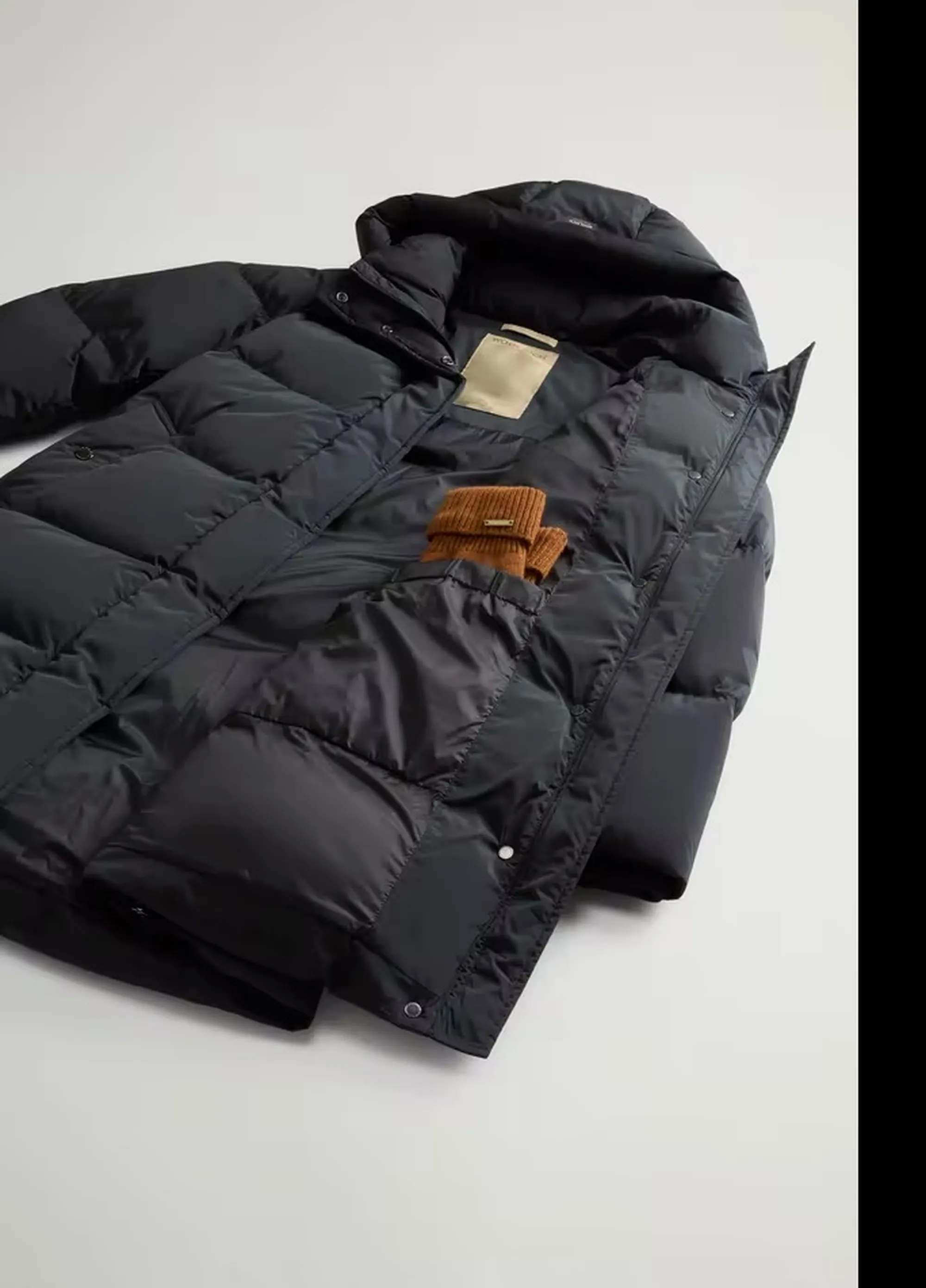 Woolrich Piumino Kelly Nero Wwou2088Fb 200226