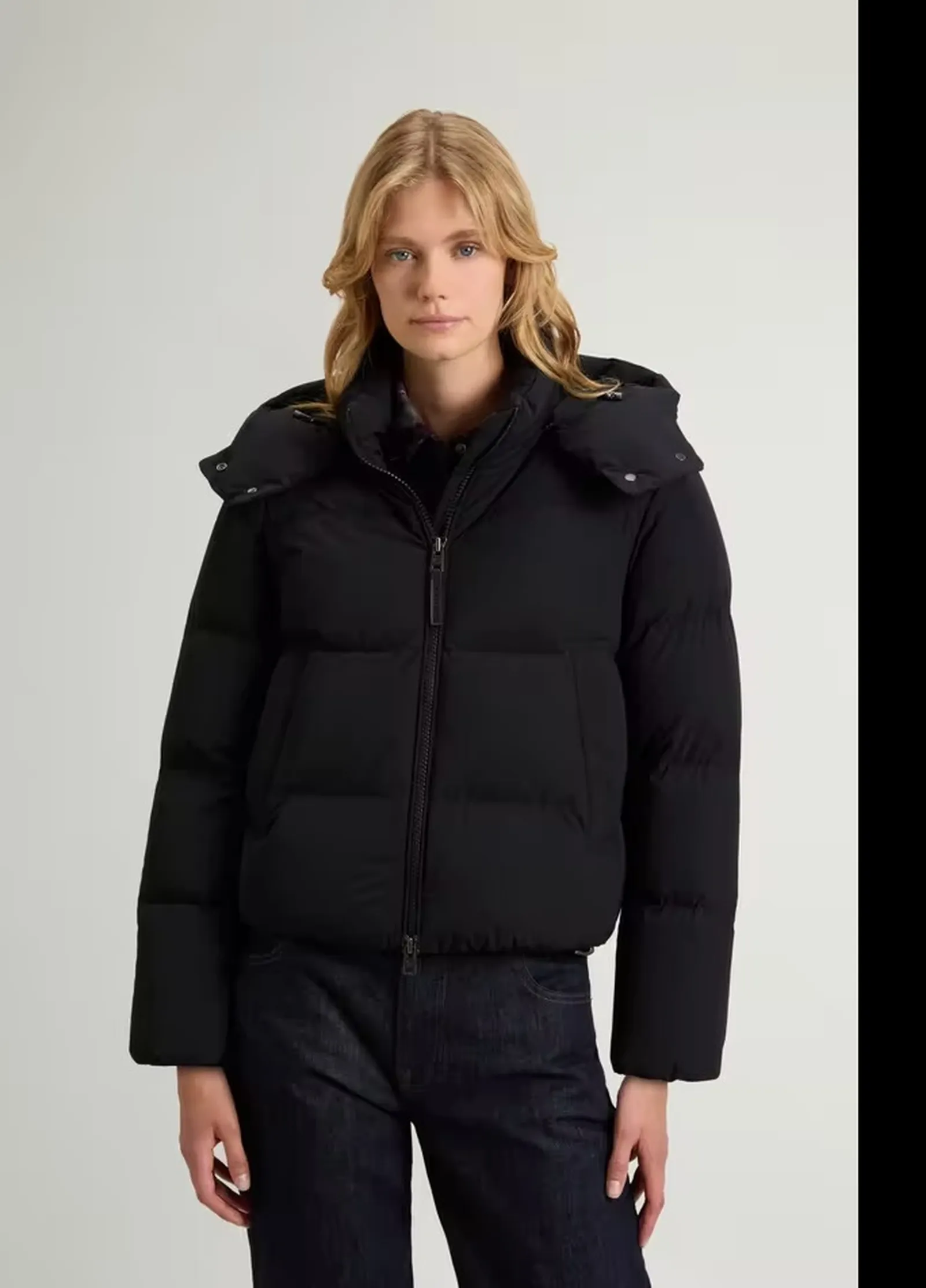 Woolrich Piumino Madison Nero Wwou2227Fr 200112