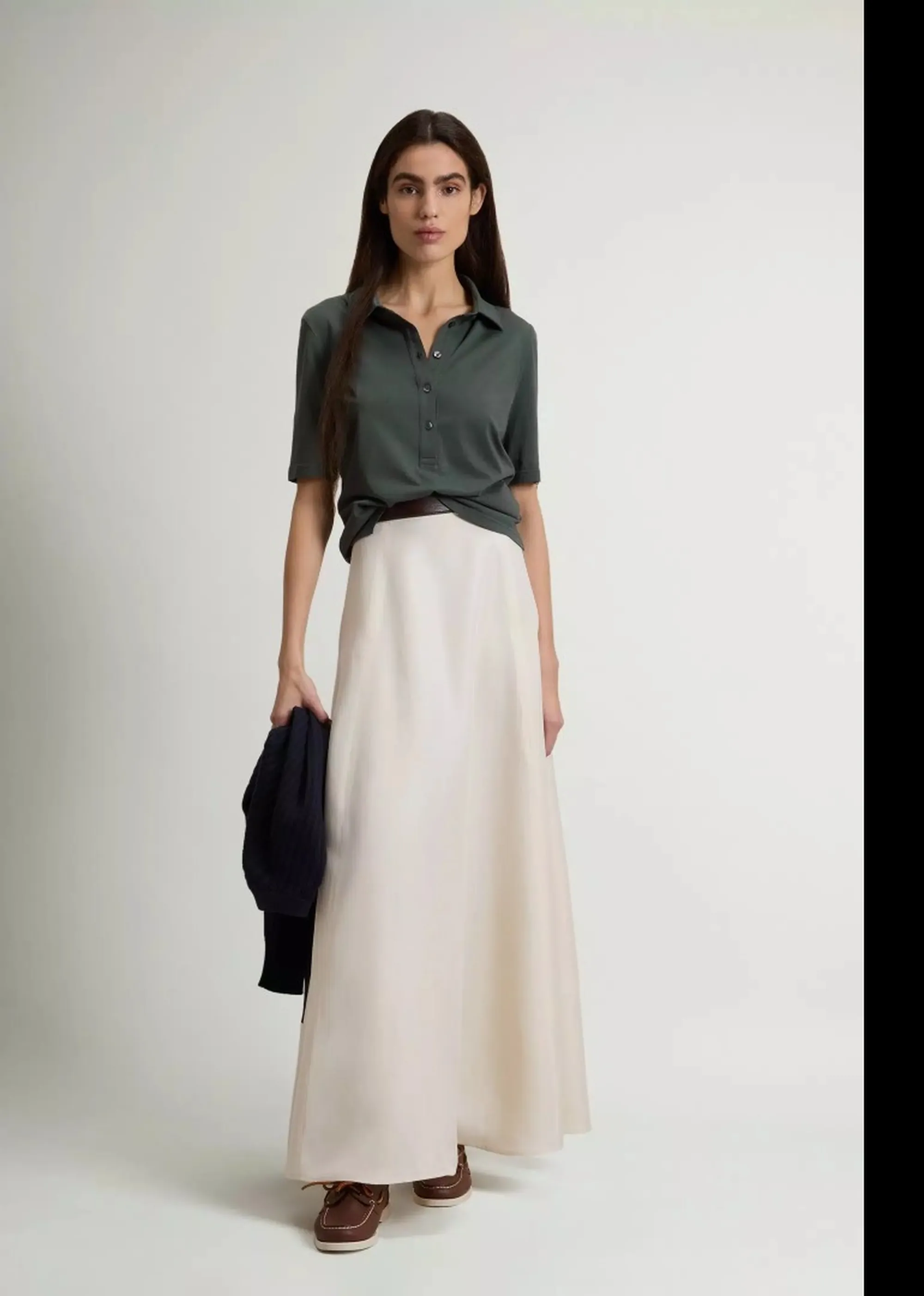 Woolrich Polo Luxe Verde Wwpo2002Fr 181307