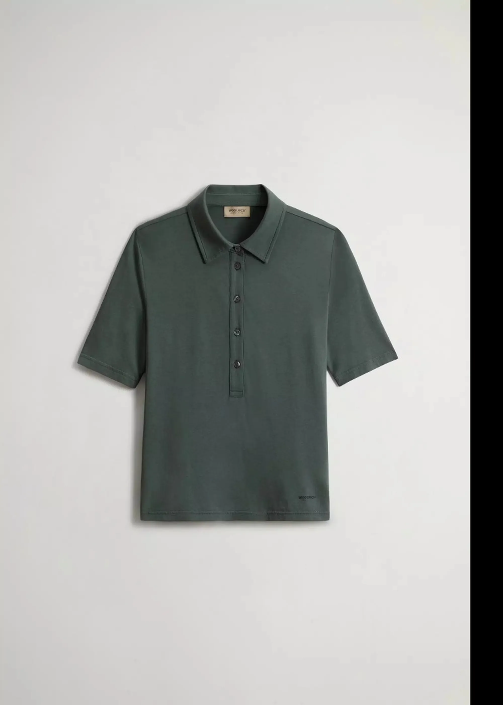Woolrich Polo Luxe Verde Wwpo2002Fr 181310