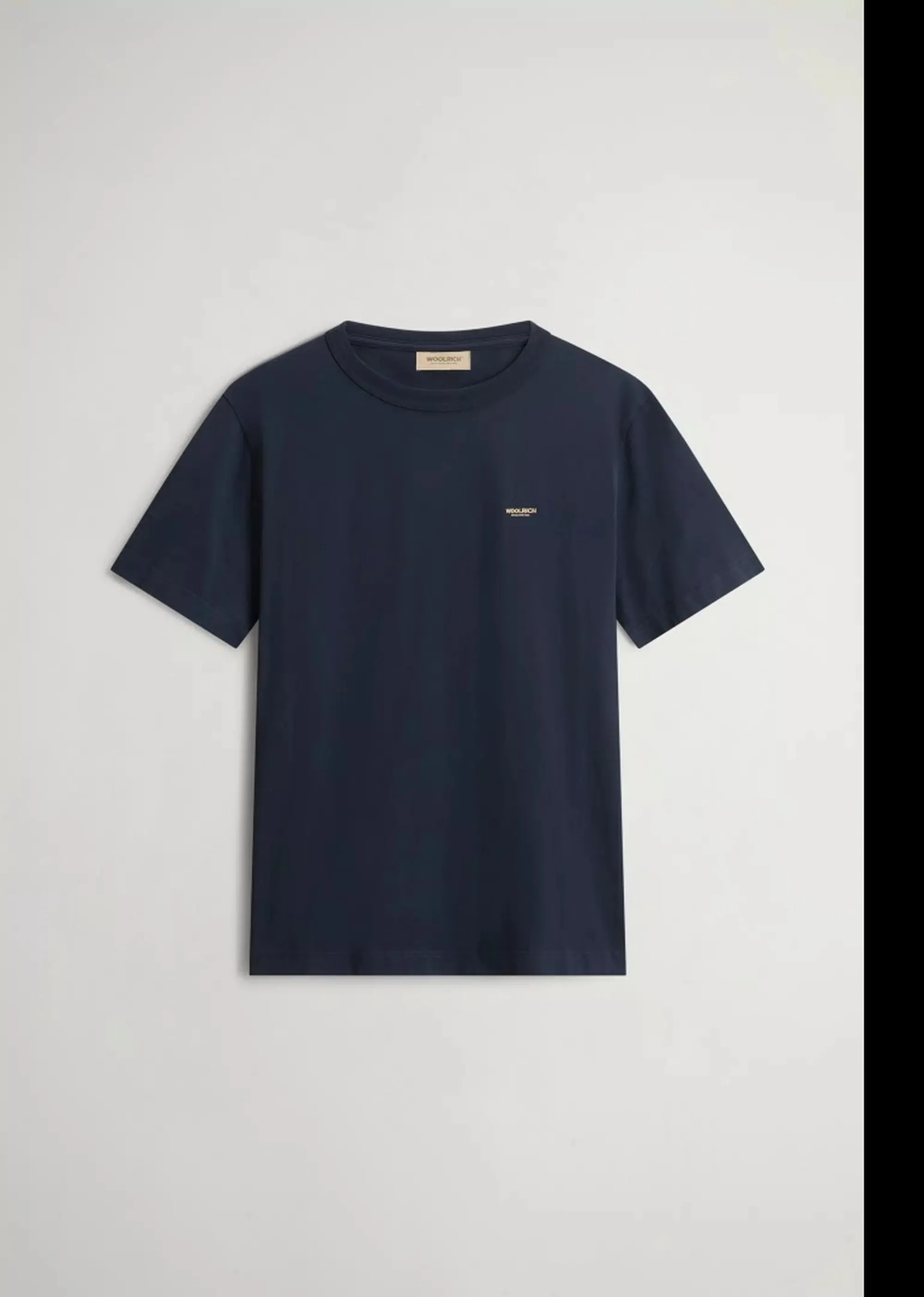 Woolrich T-Shirt Con Logo Blu Wote2012Mr 176192