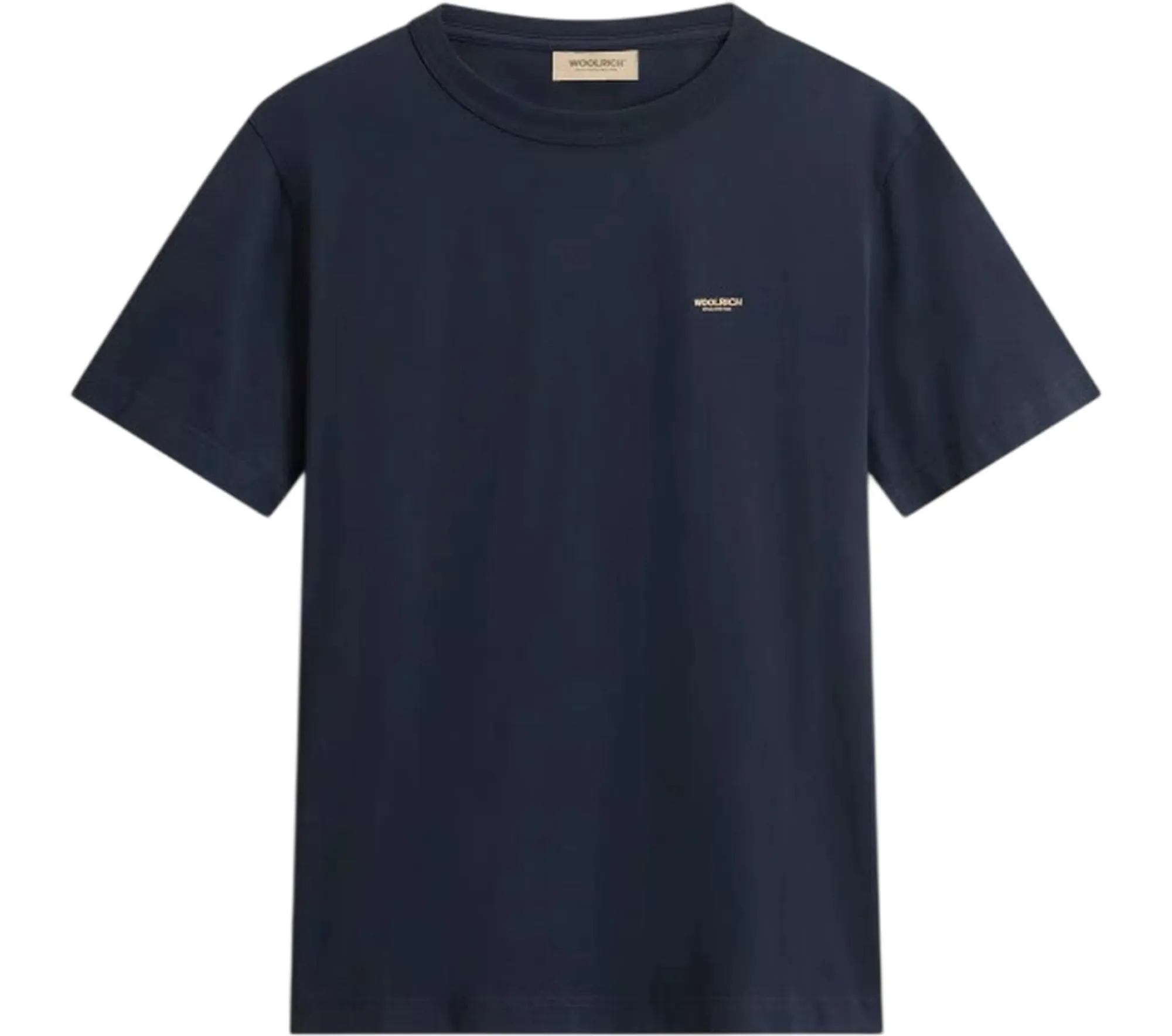 Woolrich T-Shirt Con Logo Blu Wote2012Mr 177048