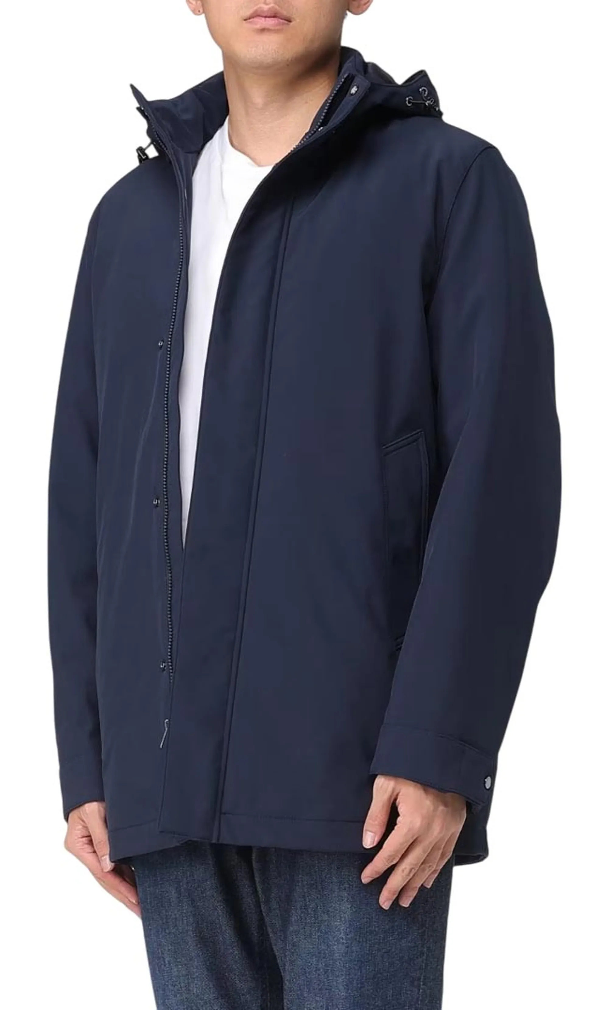 Woolrich B'Trench Soft Shell Barrow' Blu Woou2017Mr 167397