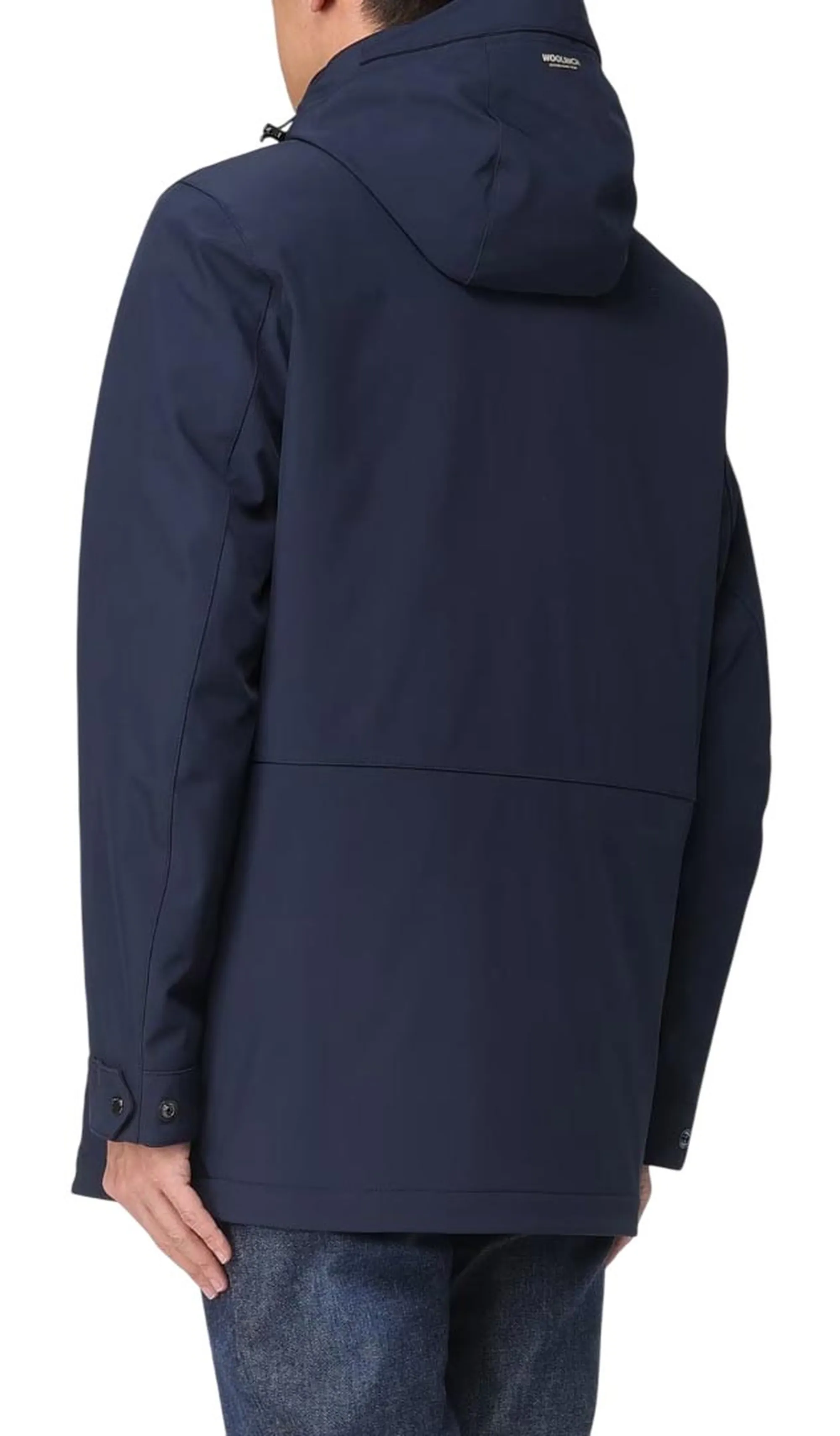 Woolrich B'Trench Soft Shell Barrow' Blu Woou2017Mr 167398